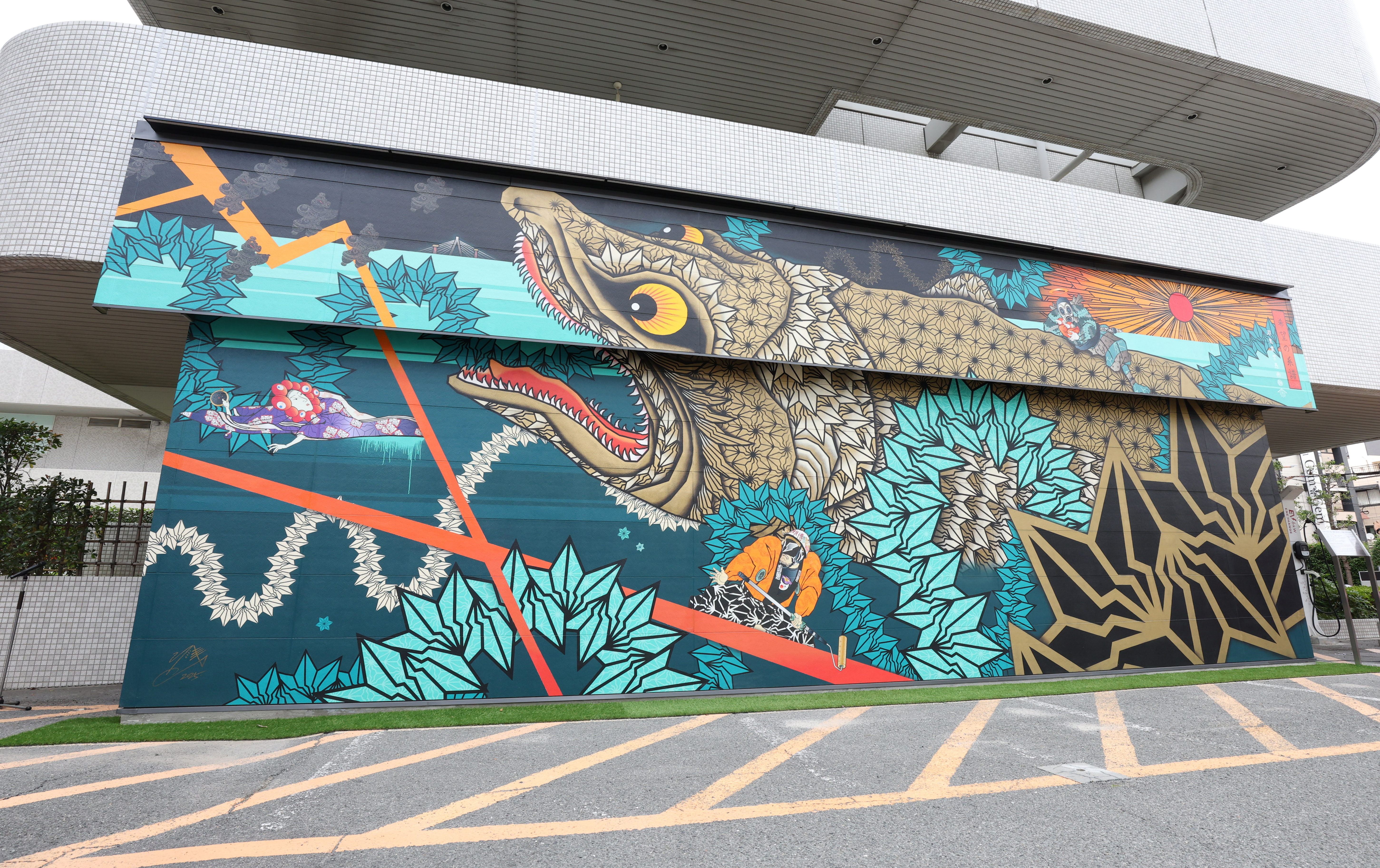大阪・十三を壁画アートで変える 淀川区ブルックリン化計画を進める