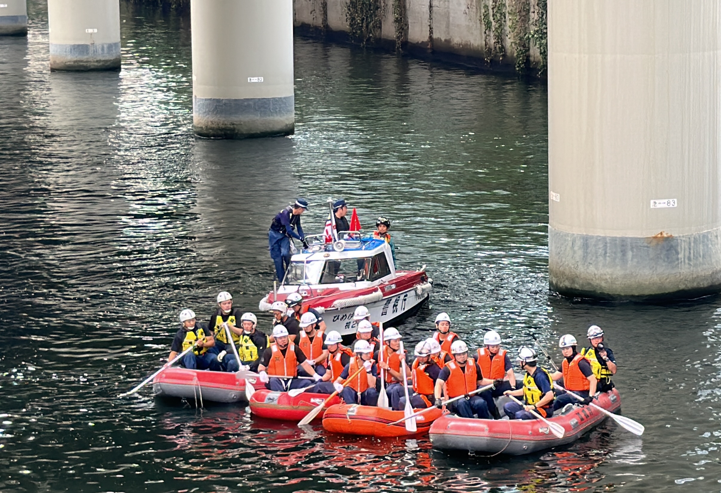 水難事故防止で合同訓練 東京・日本橋川などで４０人参加 - 産経ニュース