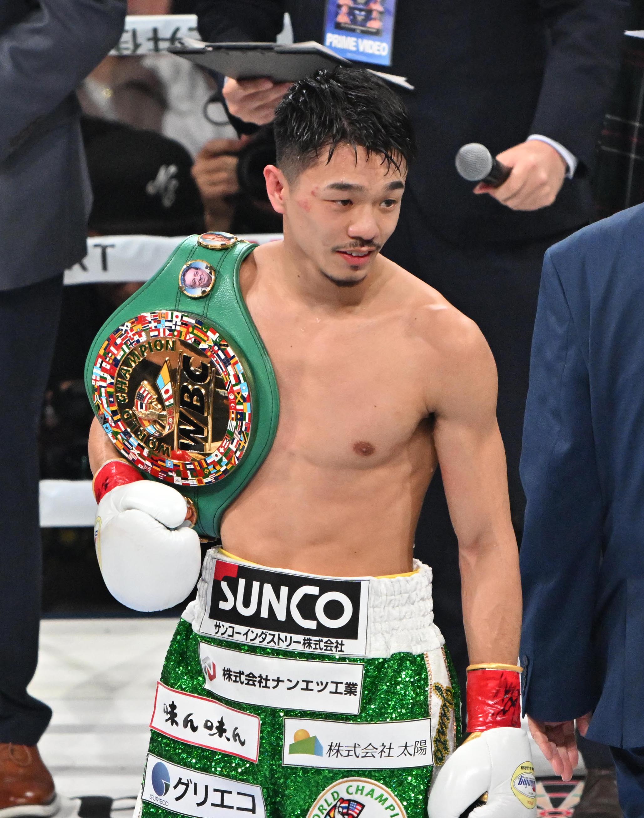 ビッグバンを見ましたか？」 3回KO防衛でプロ30連勝の中谷、自身愛称を