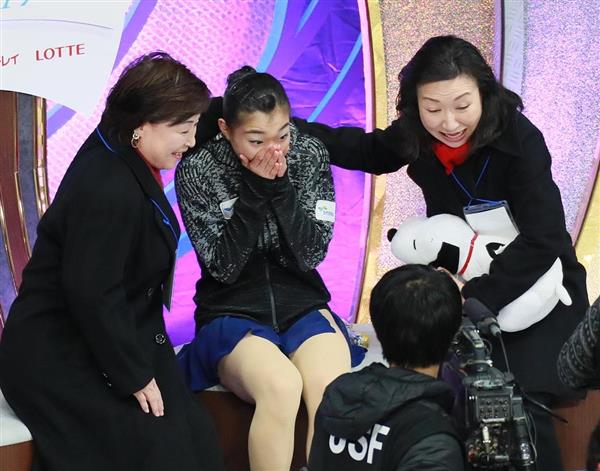 フィギュア 予想をはるかに超えてびっくり 坂本 会心の演技で首位発進 産経ニュース