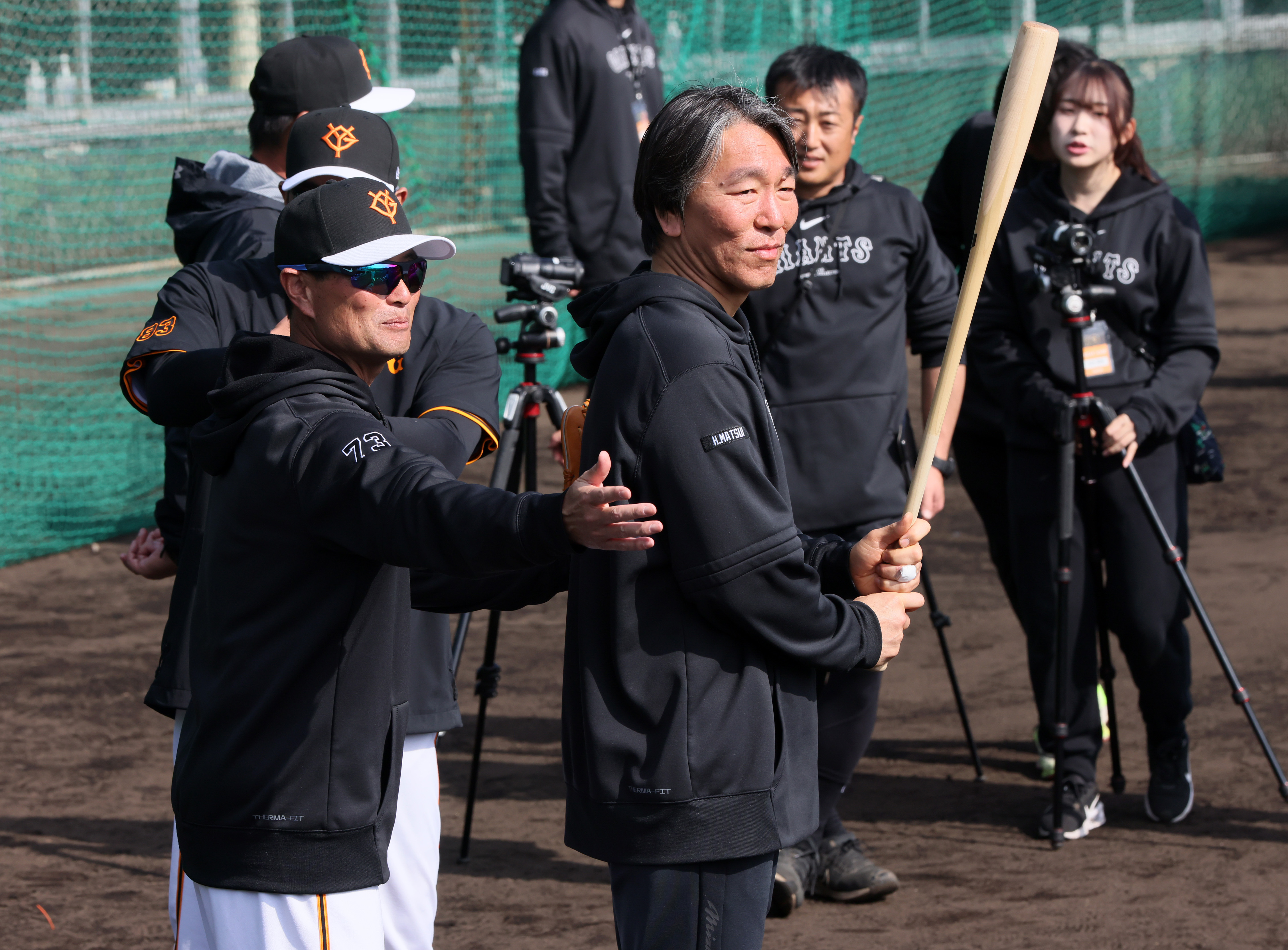 巨人・桑田2軍監督、松井臨時コーチに感謝「非常に有意義な