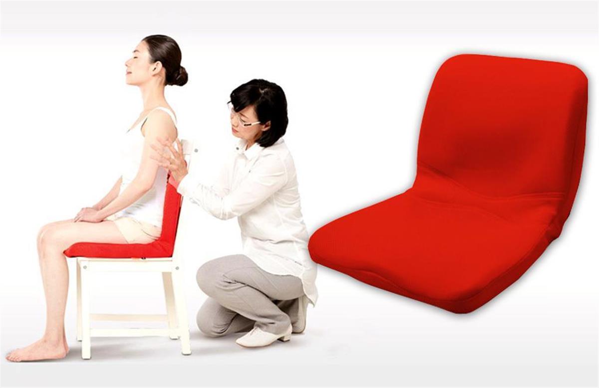 全日本送料無料 スポッとクッション 座るだけで正しい姿勢をサポート クッション