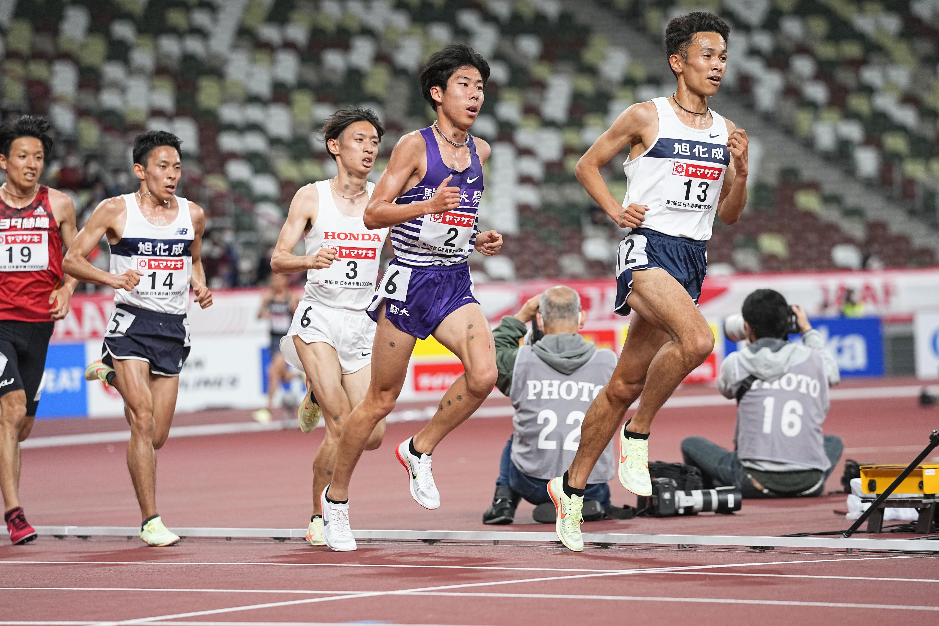 陸上１万ｍで選手とｎｈｋカメラケーブルが接触 産経ニュース