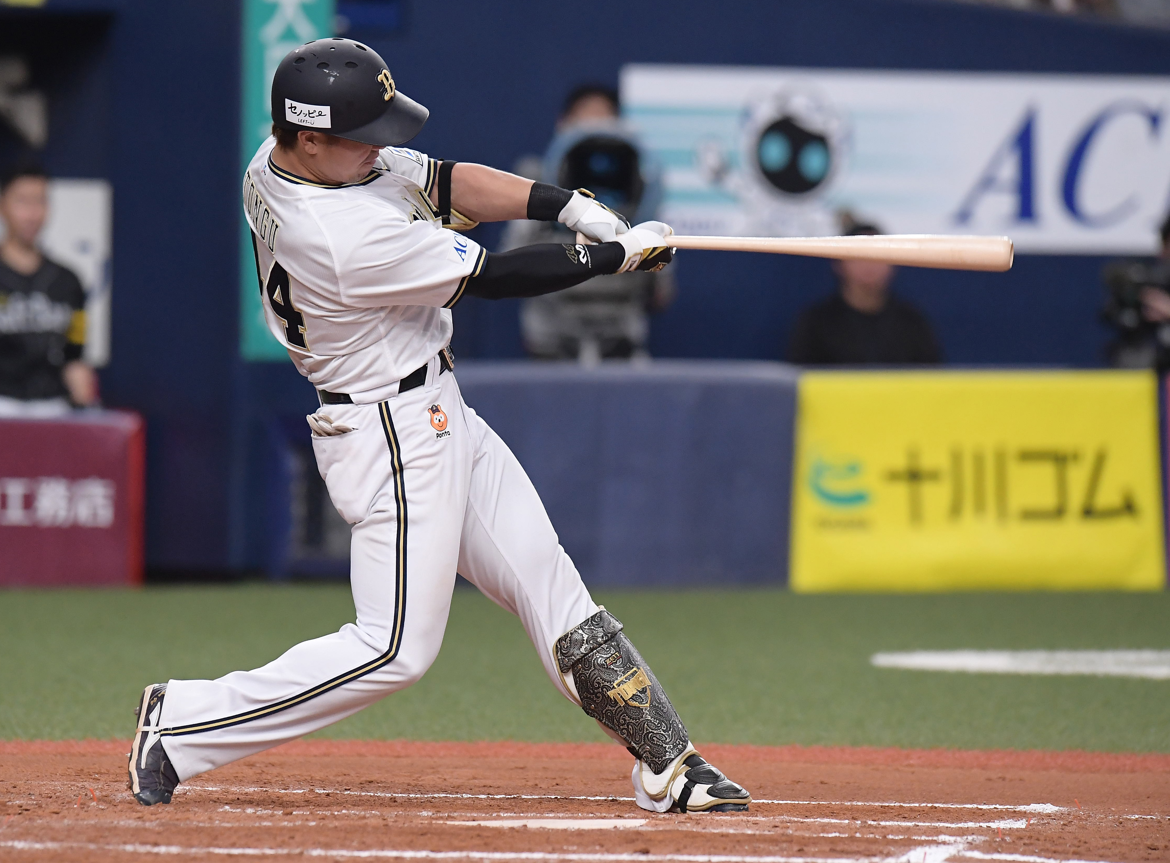 オリックス・頓宮裕真、六回にリーグトップの4号2ランで反撃