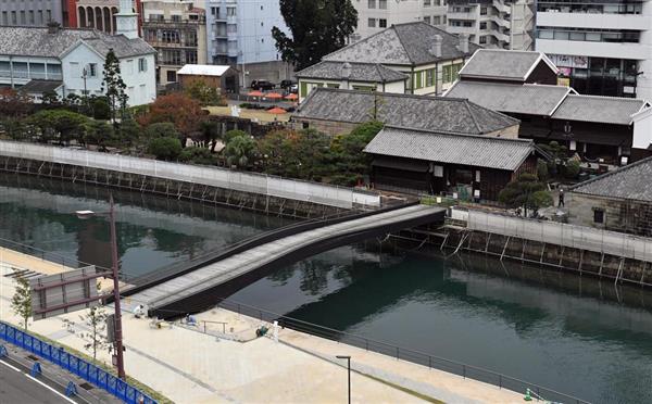 動画 長崎 出島に１３０年ぶり橋が完成 観光の架け橋に ２４日に式典 秋篠宮ご夫妻も出席 1 2ページ 産経ニュース