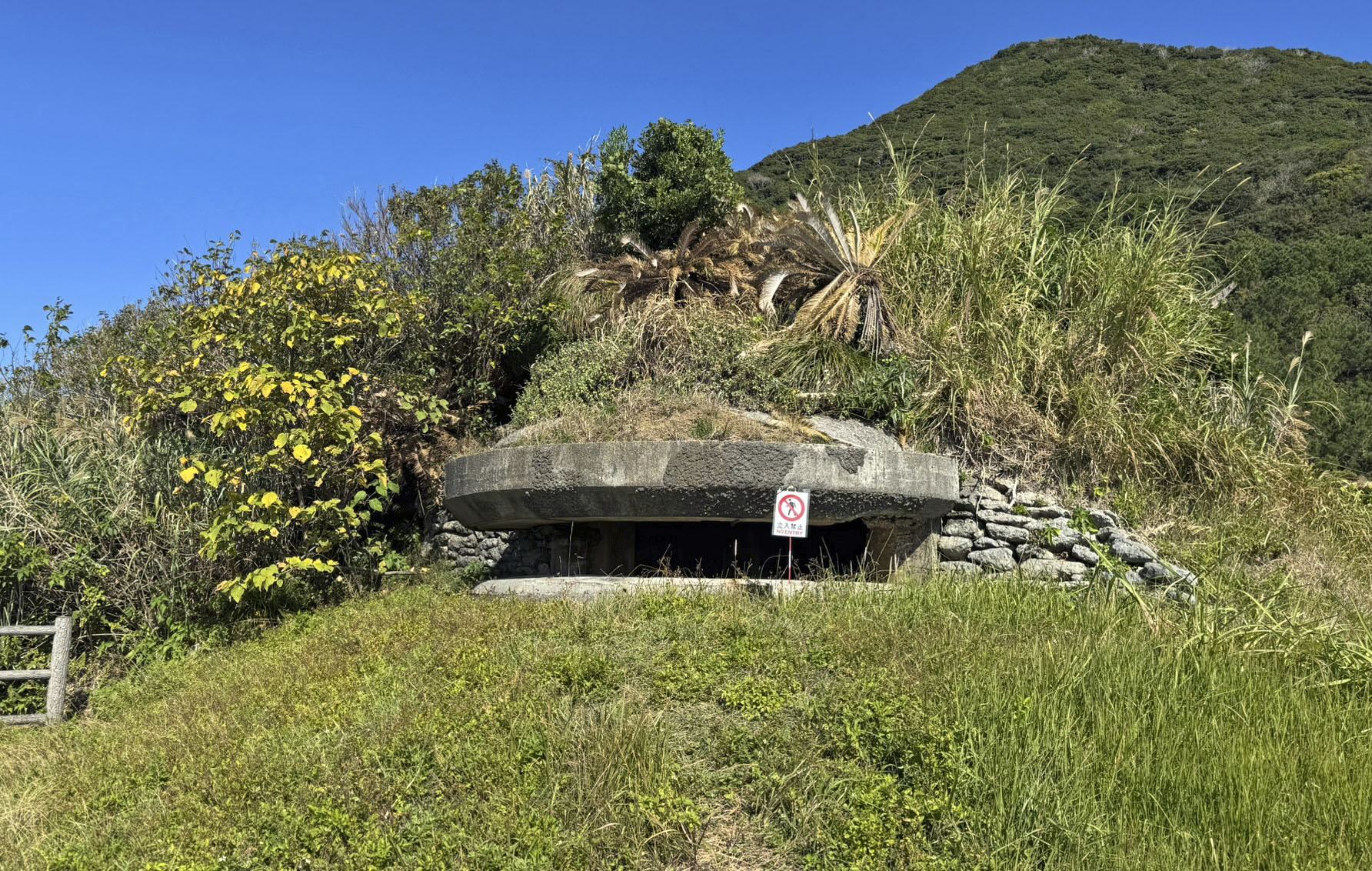 奄美の旧陸軍砲台に「71129」と落書き 国史跡、昨年11月にも同様被害