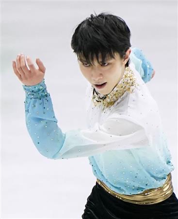 羽生結弦、「バラード第１番」でＳＰ世界最高１１１・８２点！初Ｖへ