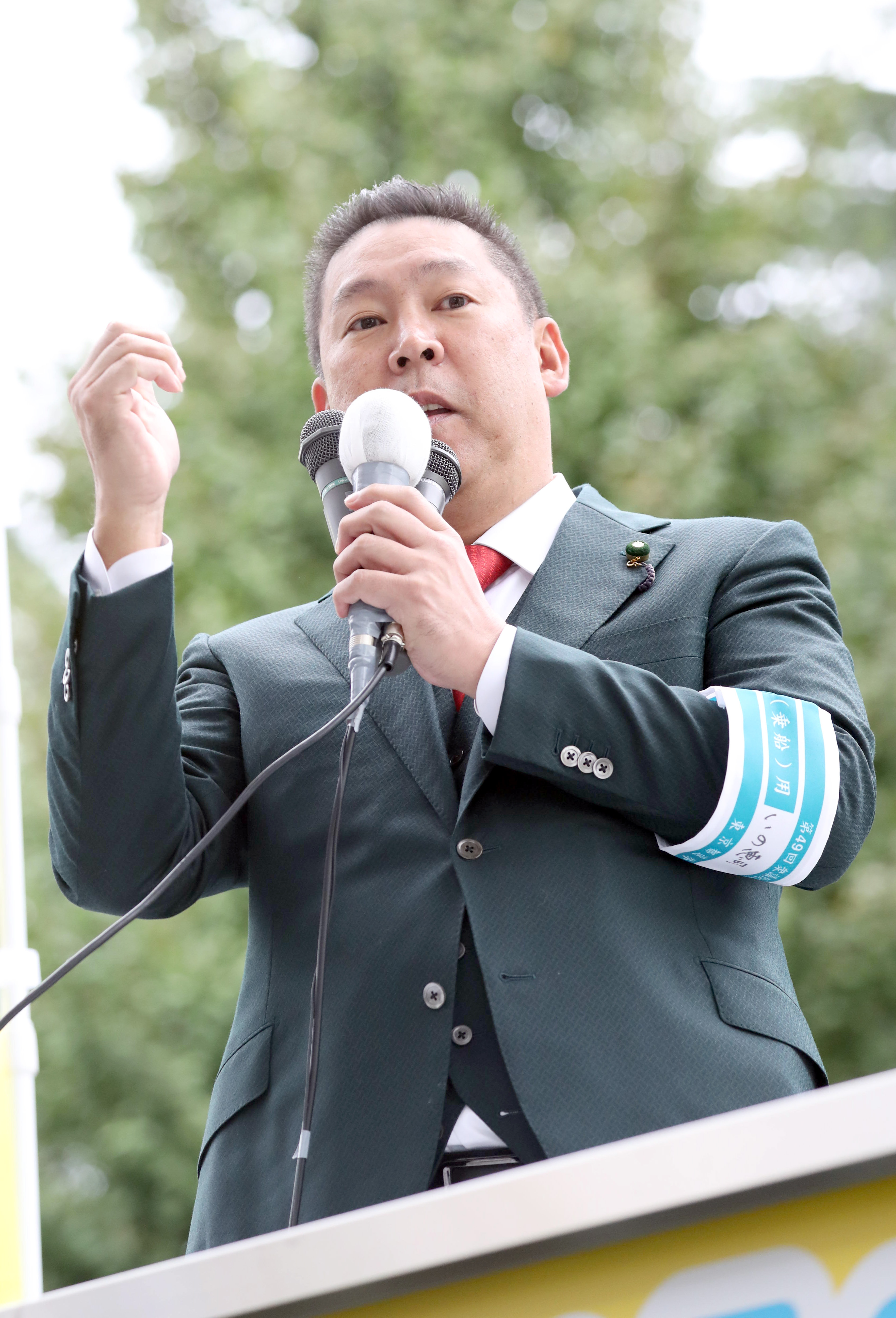 衆院選党首第一声 ｎｈｋ党 立花党首 勝ってｎｈｋをぶっ壊す 産経ニュース