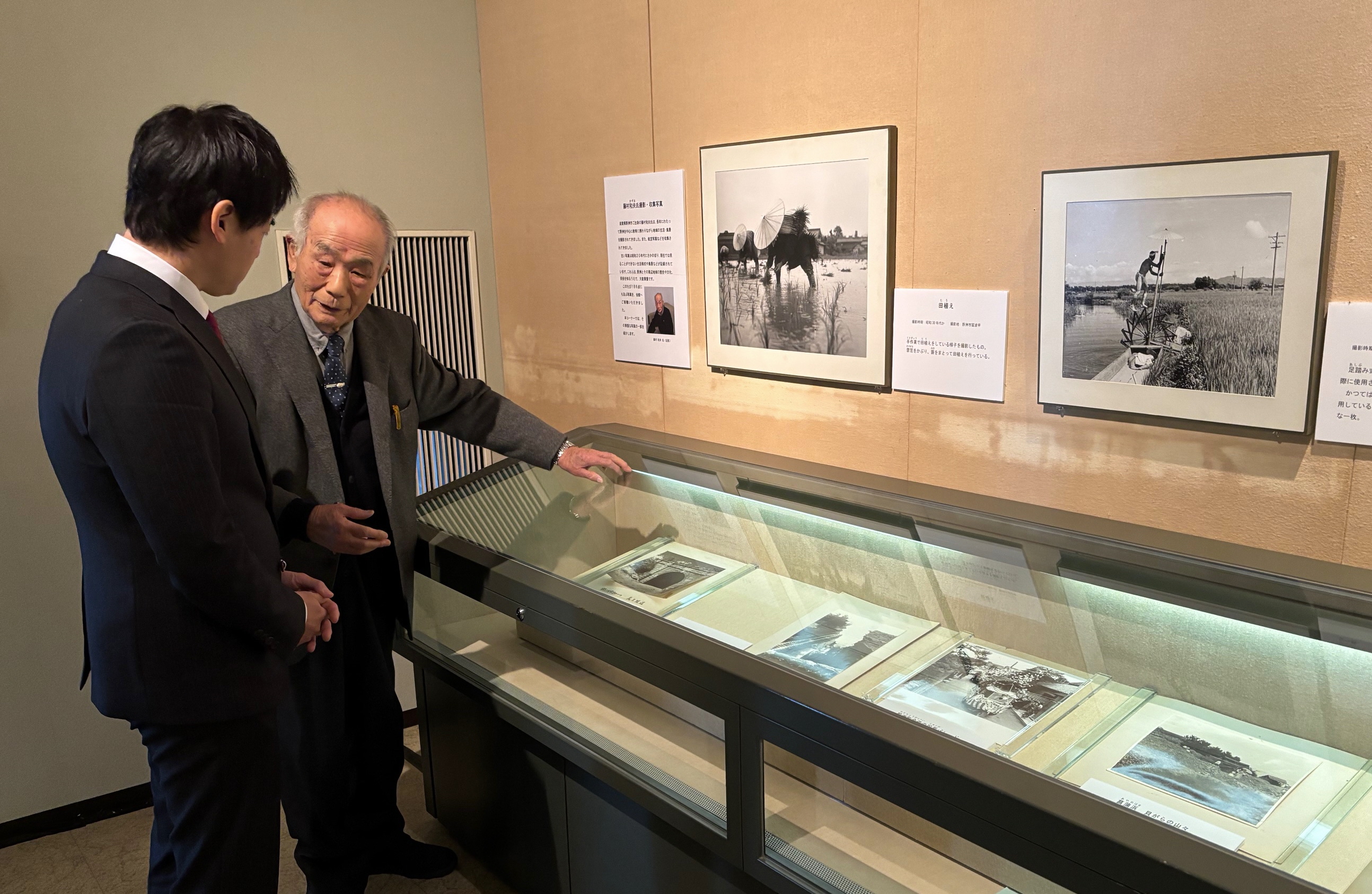 地域の原風景おさめた貴重な写真186点寄贈 滋賀・野洲の93歳男性、地元