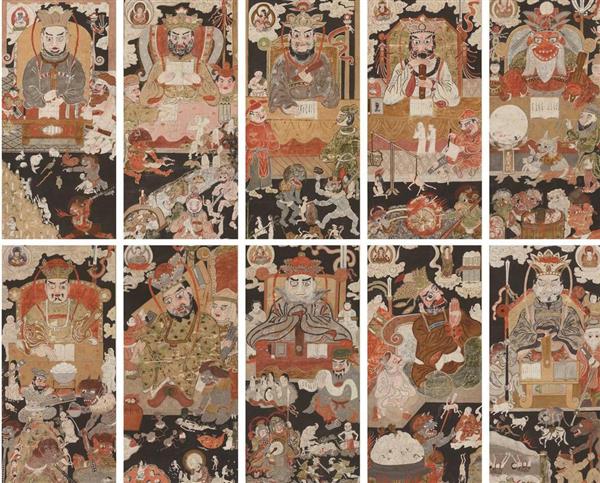「六道絵」 地獄絵図 仏教美術　毎日新聞社 1977年 六道絵」 地獄絵図 仏教美術 毎日新聞社 1977年 ファイル:Jigoku