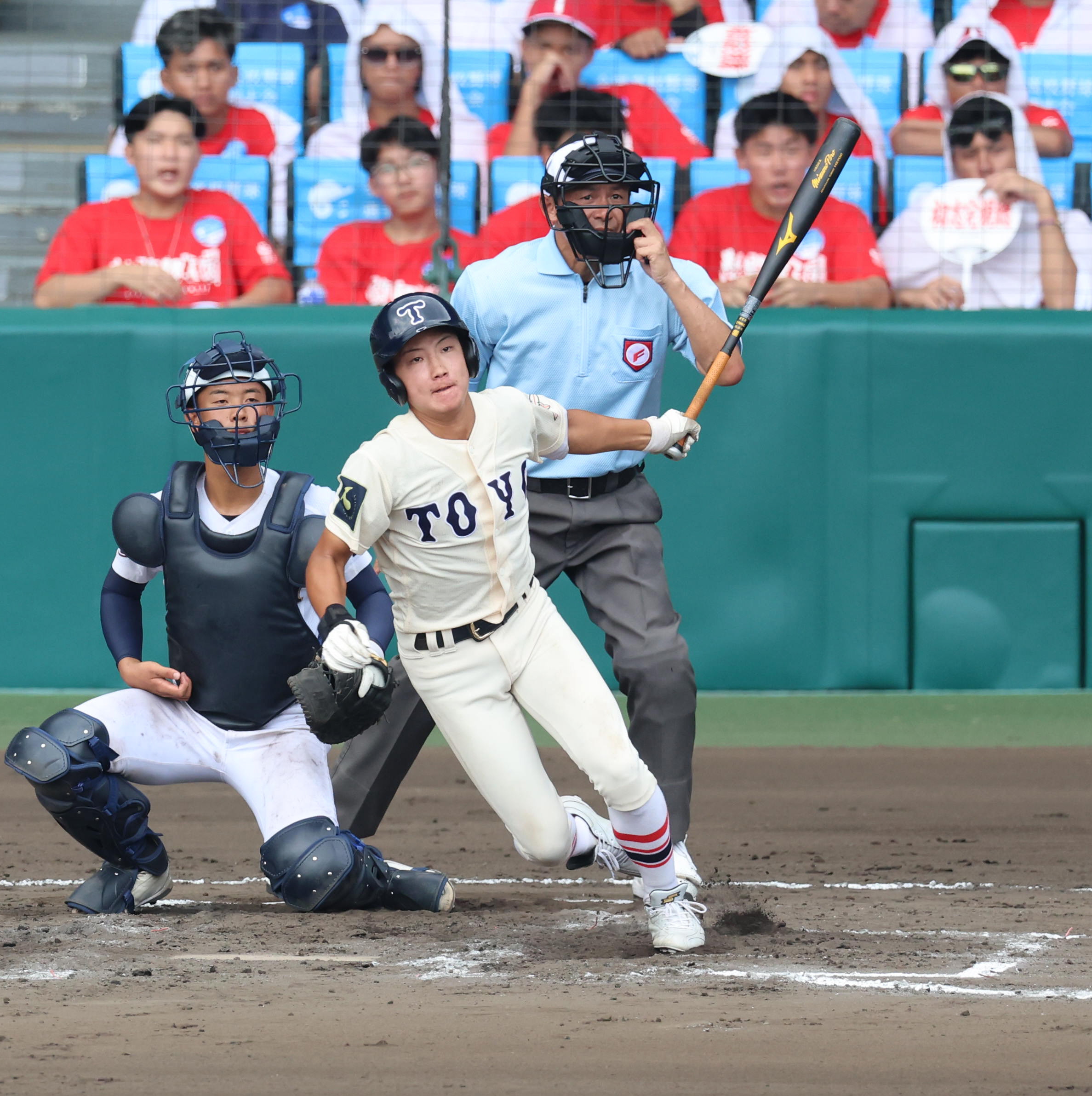東洋大姫路が競り合い制す、七回に高畑が決勝打 東洋大姫路5―3済