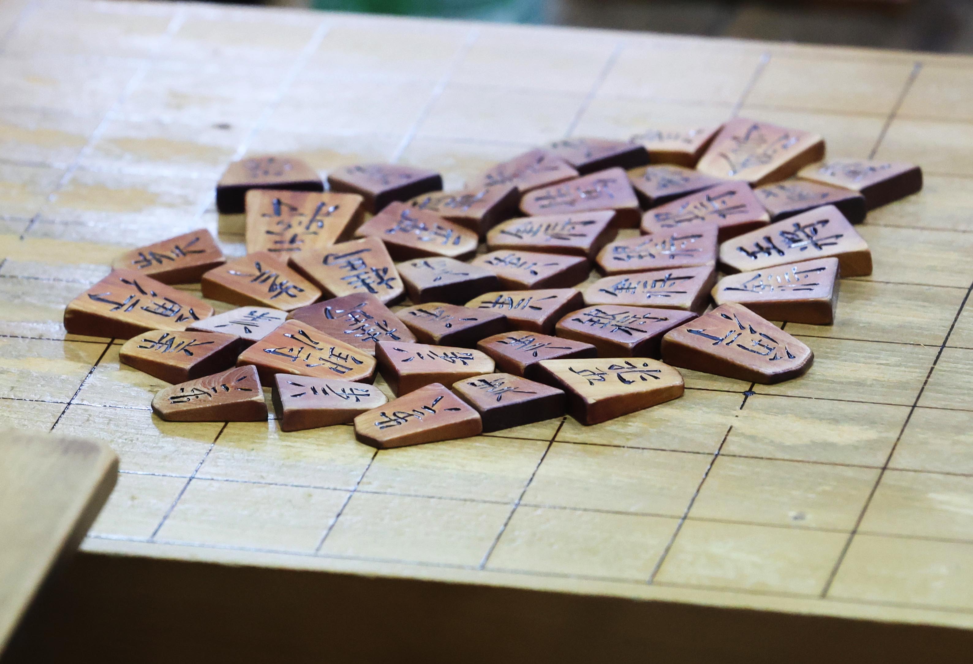 名工　世界で一つだけの将棋盤 第14期王位戦採用対局者署名/日本産本榧柾目五寸六分将棋盤