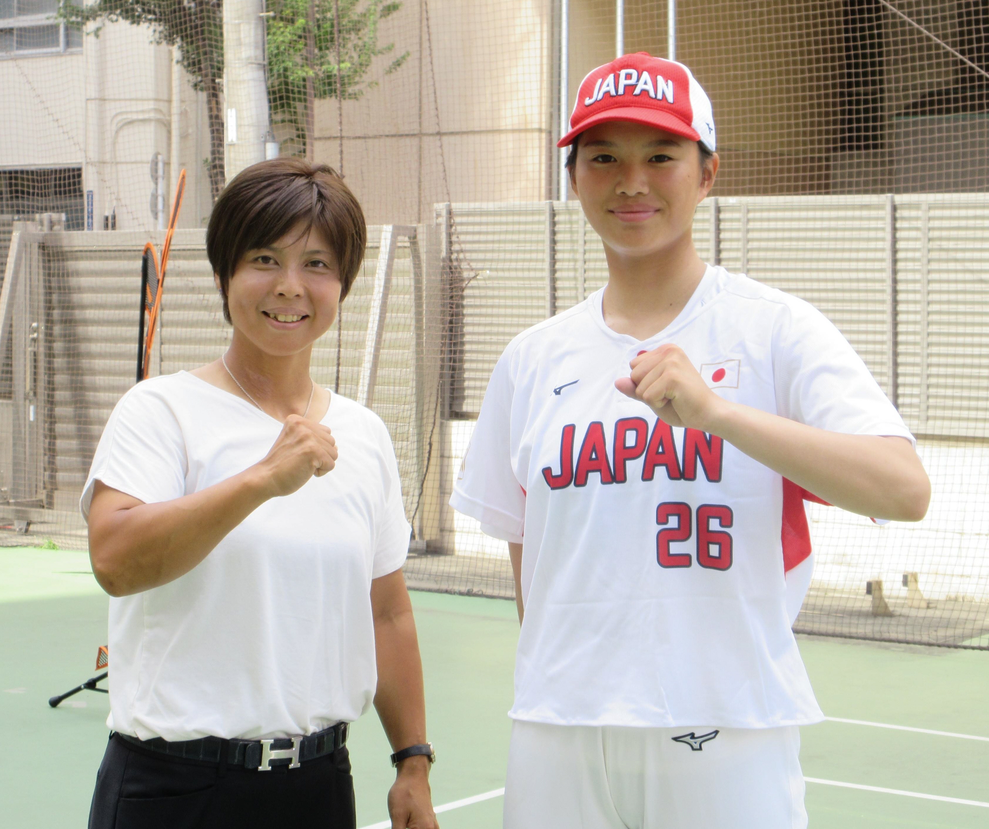 東京で世界一目指す ソフトボール女子U15日本代表の中村律投手