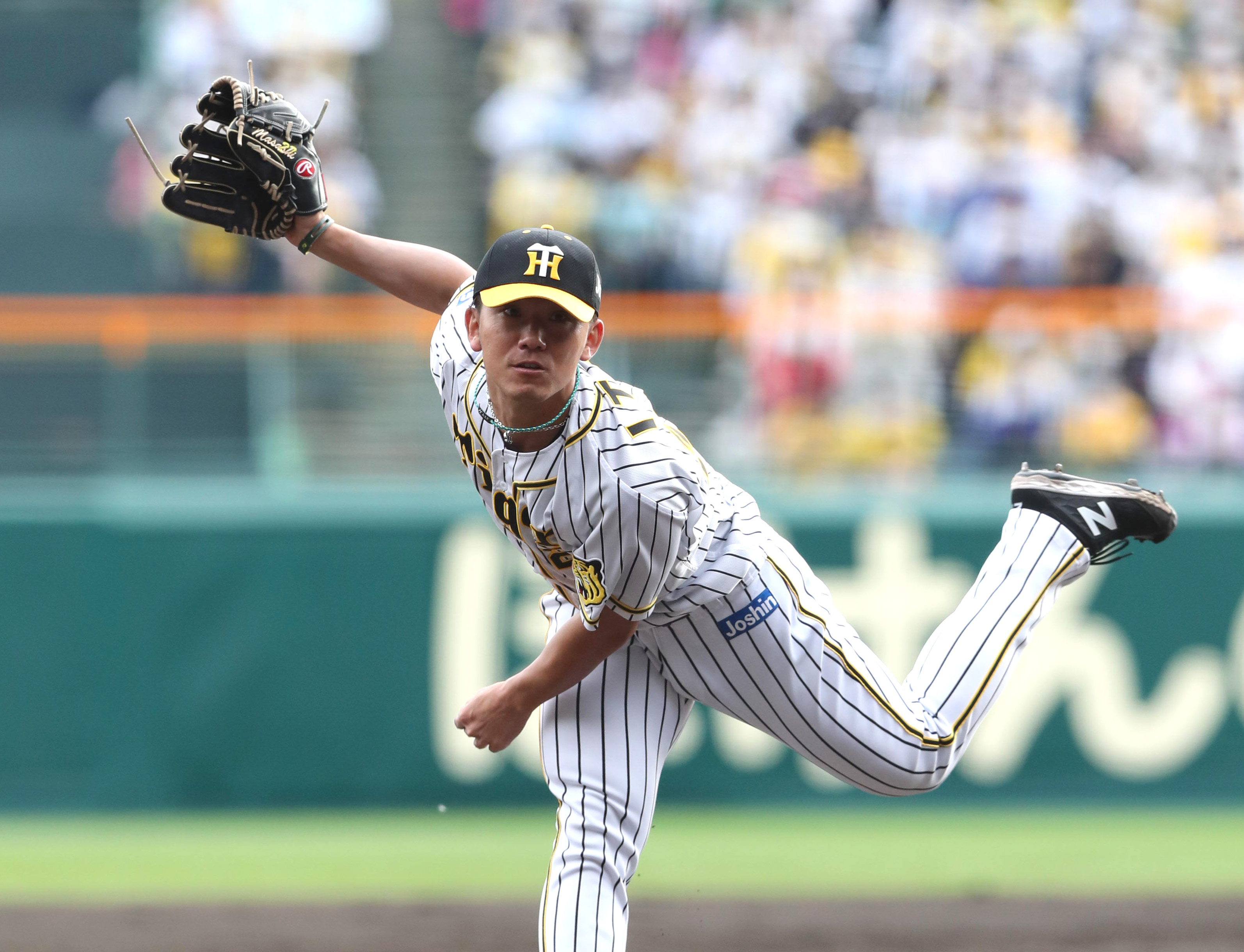 阪神・伊藤将が新人特別賞 ローテの一角として10勝「最多勝を取れる