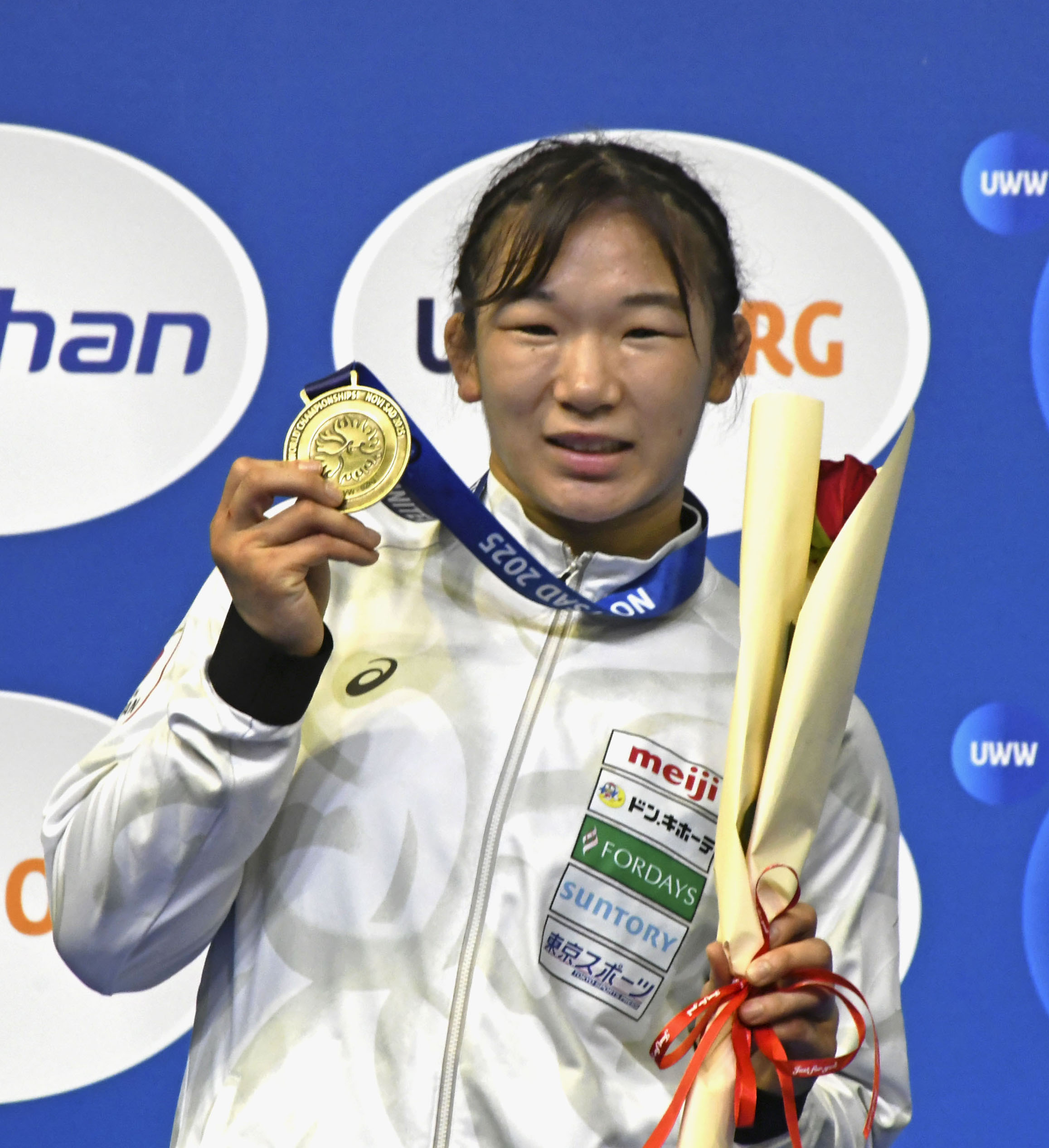 スポーツ選手 MJ gold 五輪王者・元木咲良がU23優勝 史上3人目の全世界大会制覇／レスリング