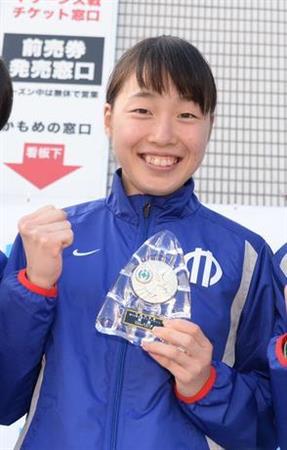 順大２年 松本さんｖ 富士山 へ弾み １０キロ女子 千葉マリンマラソン サンスポ