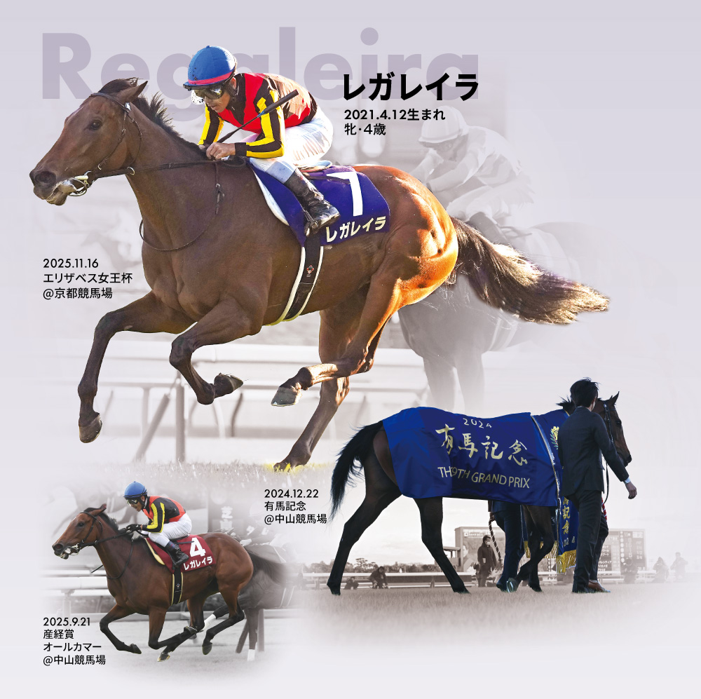 歴史的偉業に挑むレガレイラ 史上5頭目、牝馬初の連覇なるか 第70回