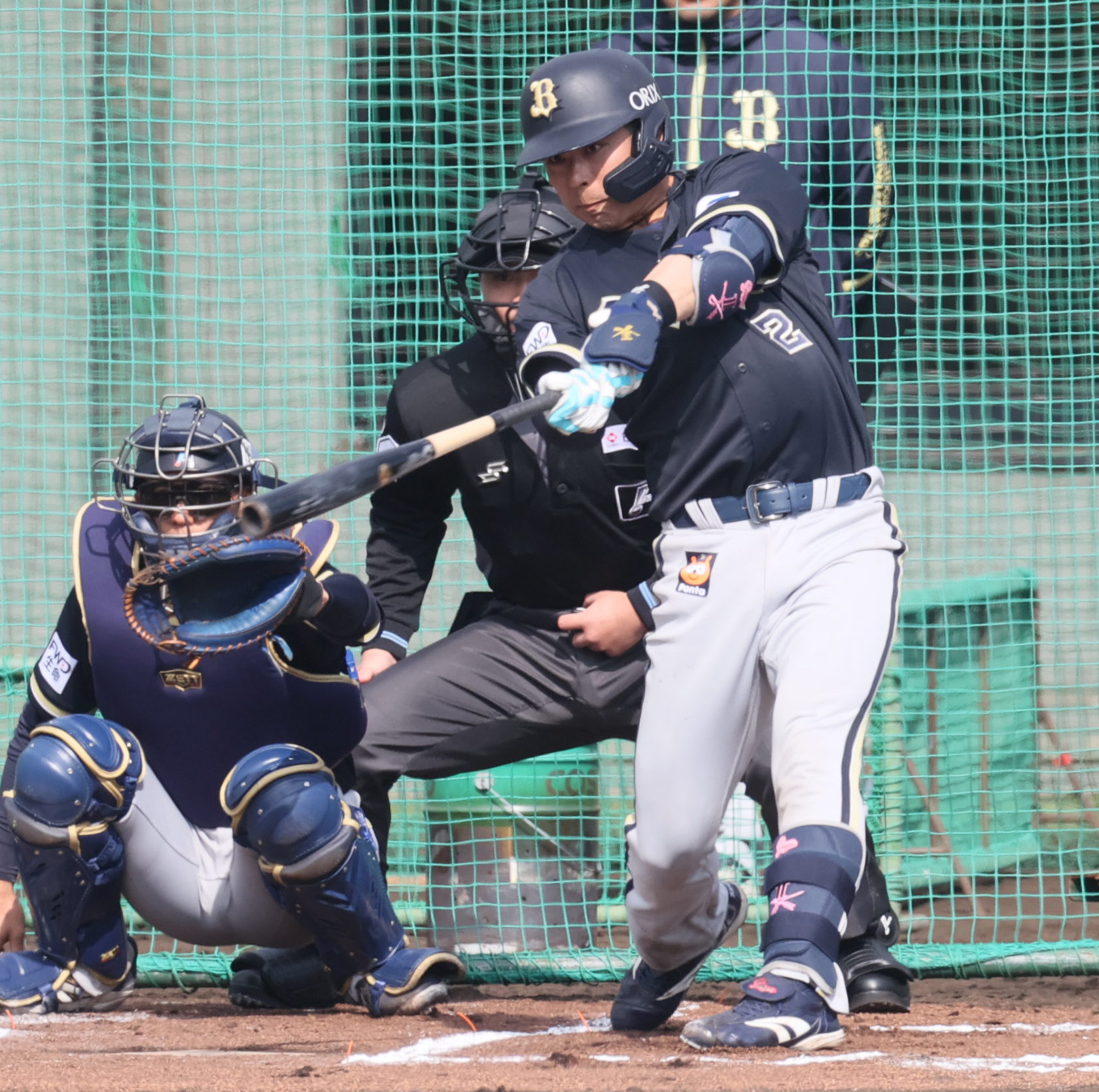 オリックス・若月健矢、初ライブBPで2安打 WBCへ超速仕上げ - サンスポ
