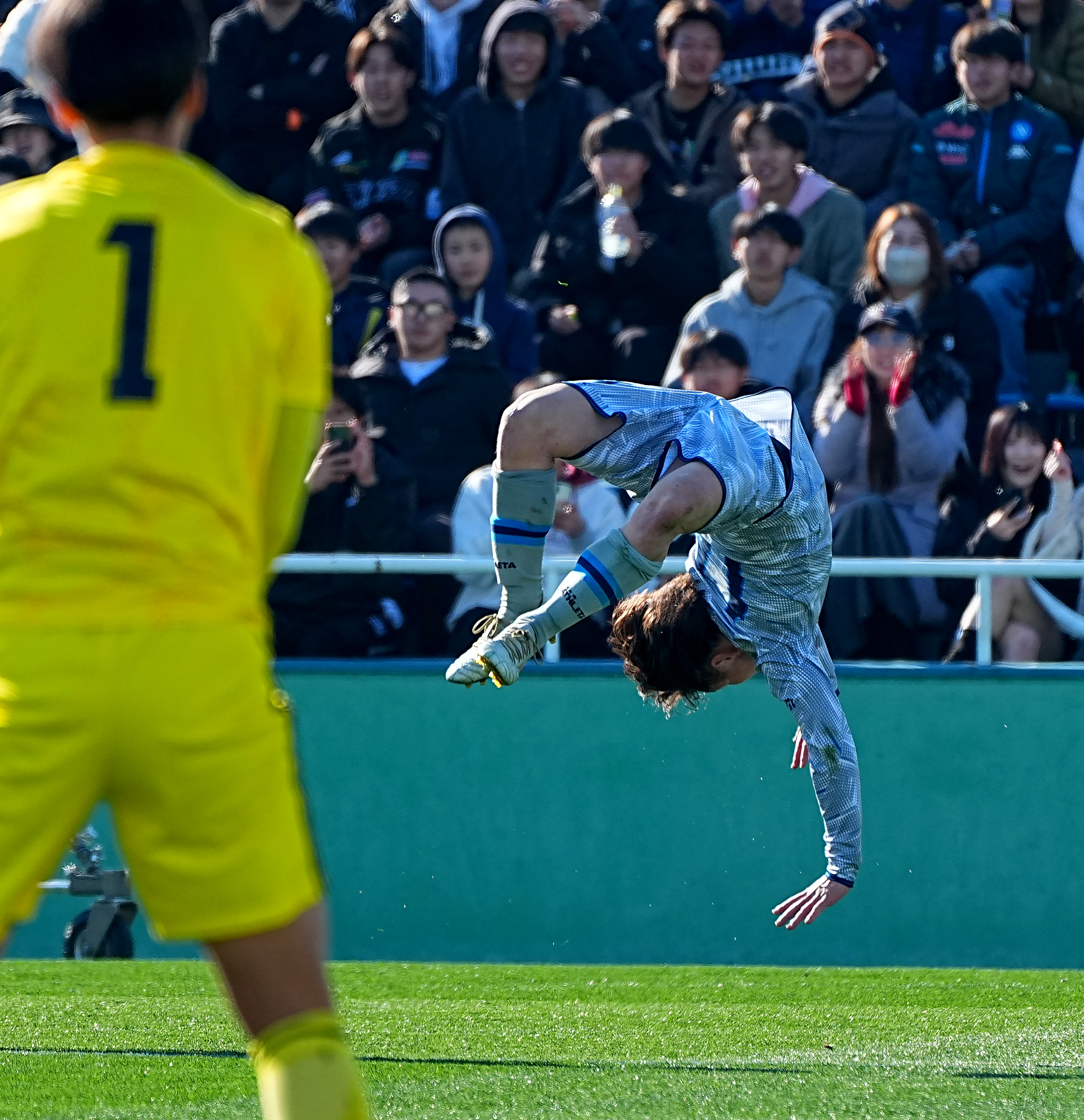高校サッカー】異例の出場・聖和学園が快勝 1得点1アシストのMF小杉唯