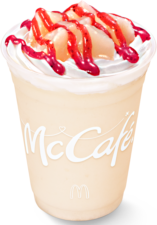 マクドナルド 8日から「もものスムージー」＆「もものヨーグルト