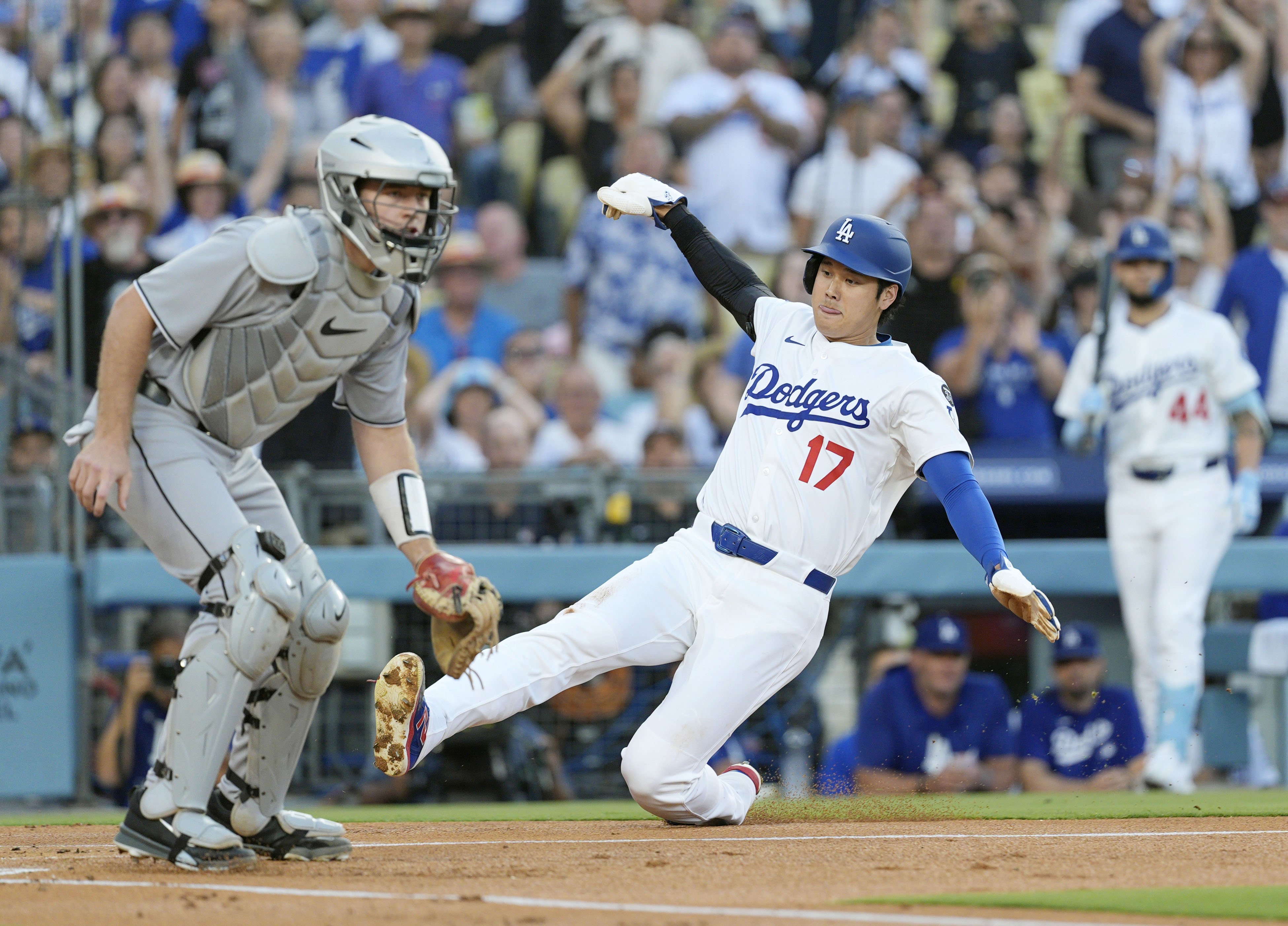 MLB】大谷翔平がルフィ「ギア2」彷彿させる激走で2得点 リーグ記録