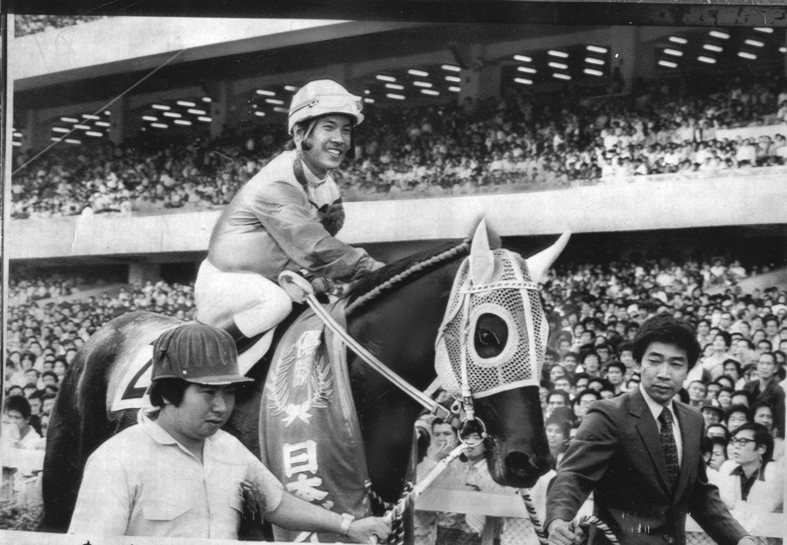 サンスポが撮った日本ダービー】ラッキールーラ 第44回（1977年