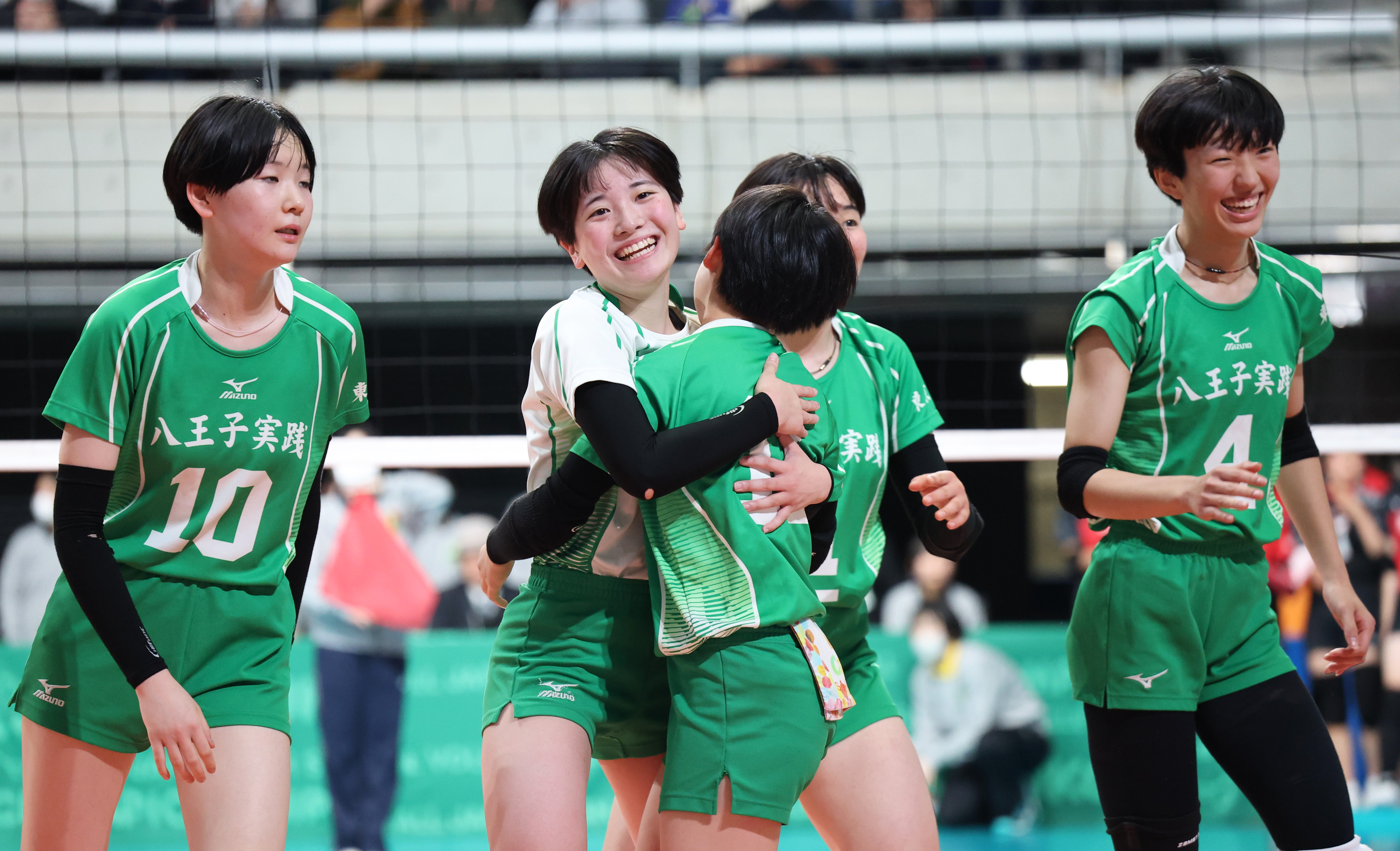春高バレー】八王子実践が旭川志峯にストレート勝ち 市川悠乃主将