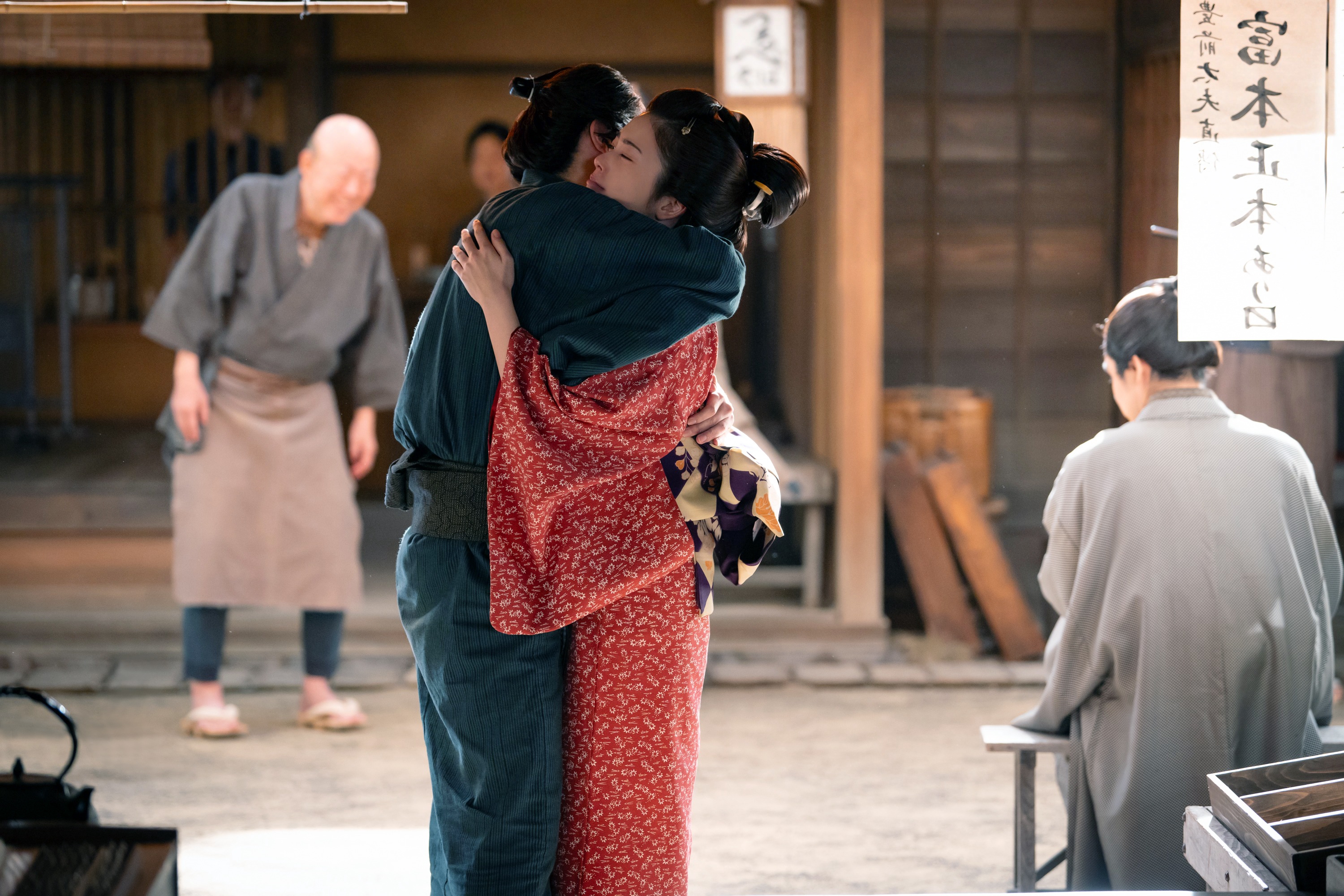 小芝風花 横浜流星 共演映画登場Ver 中河与一 中河與一 天の夕顔 昭和23年 NHK大河「べらぼう」視聴者騒然 蔦重（横浜流星）と瀬川（小芝