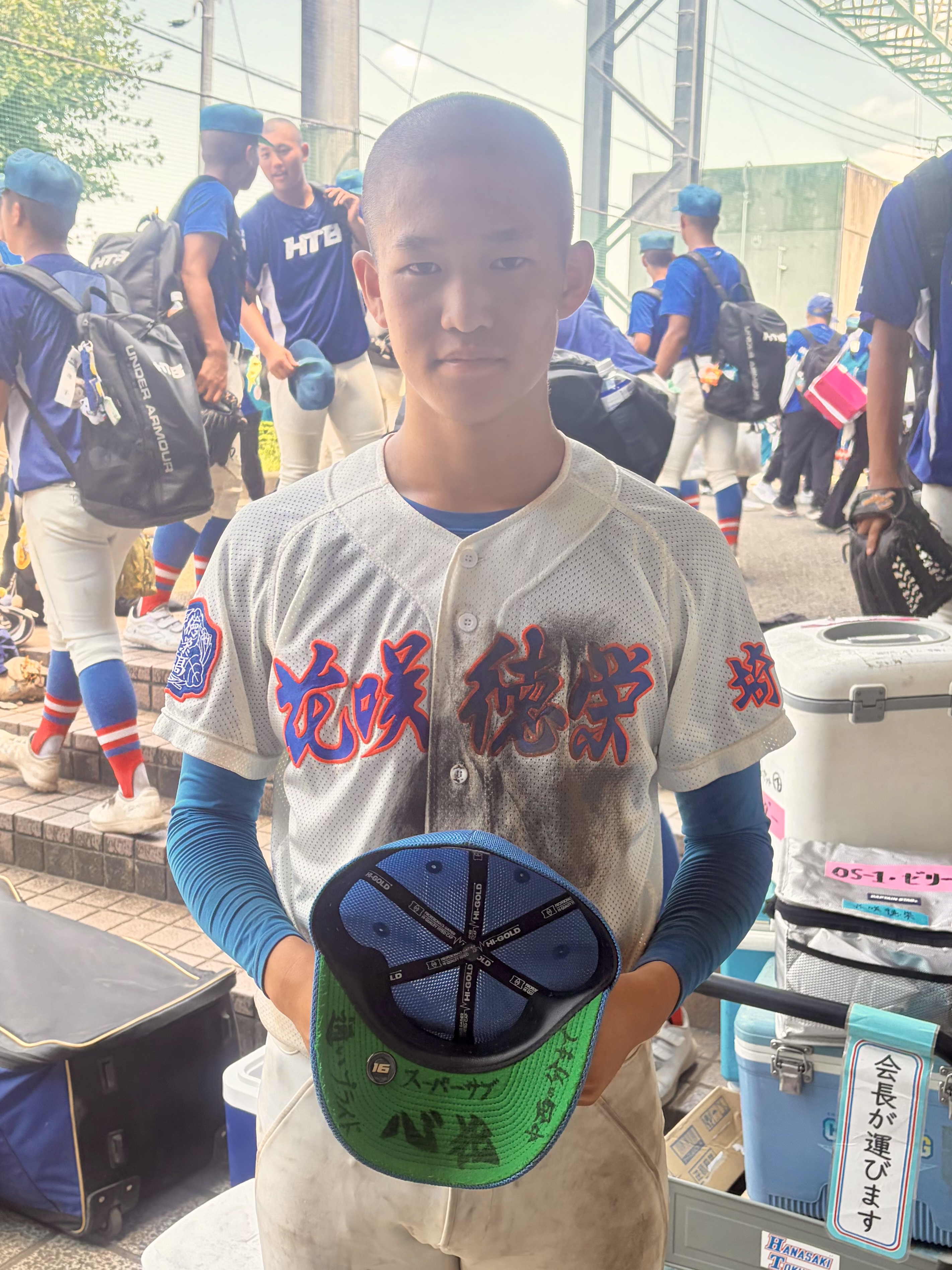 花咲徳栄、25得点で五回コールド発進 上山峻也がランニング満塁本塁打