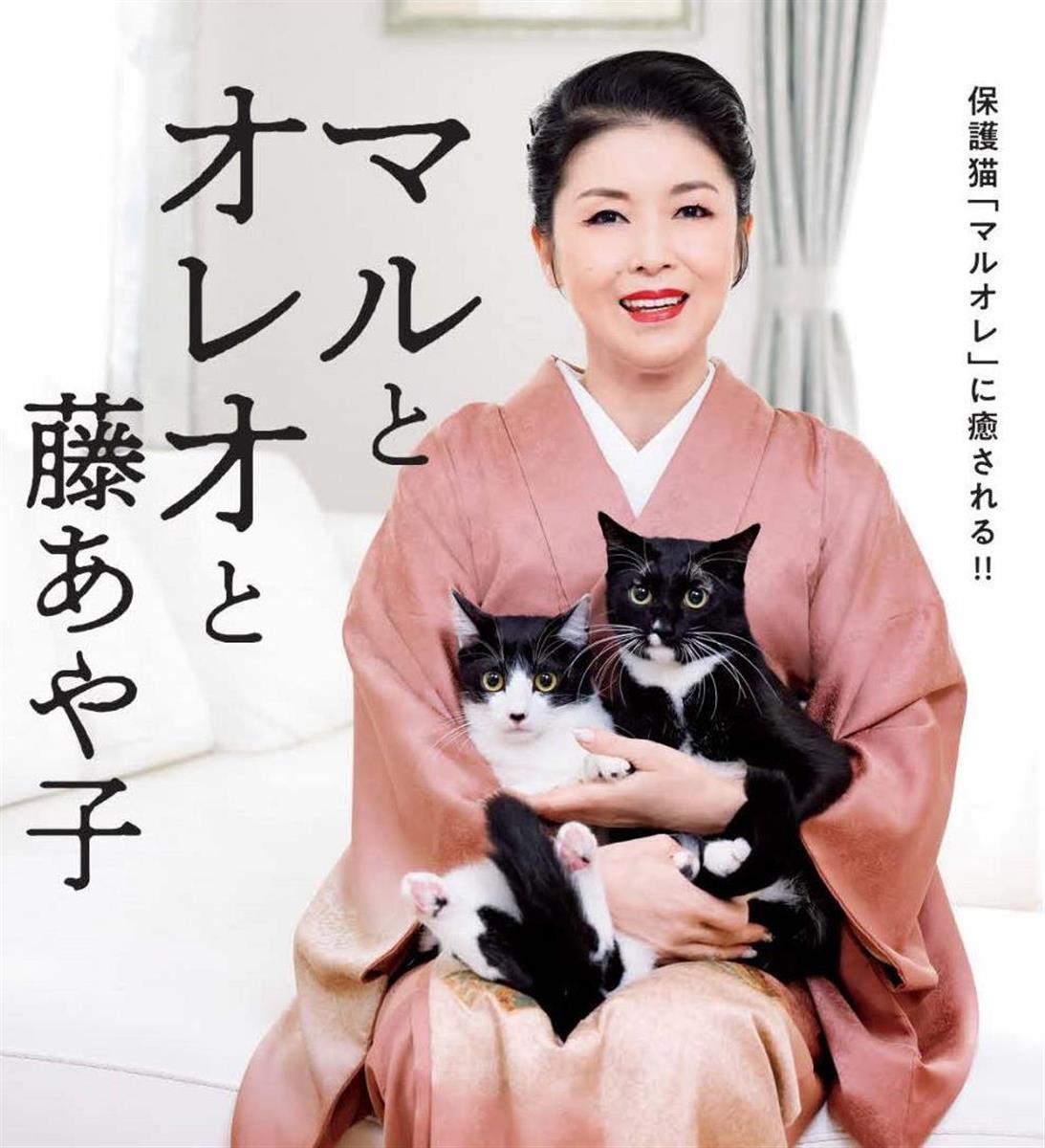 藤あや子の愛猫に癒されてニャン 12・16写真集発売「マルとオレオ
