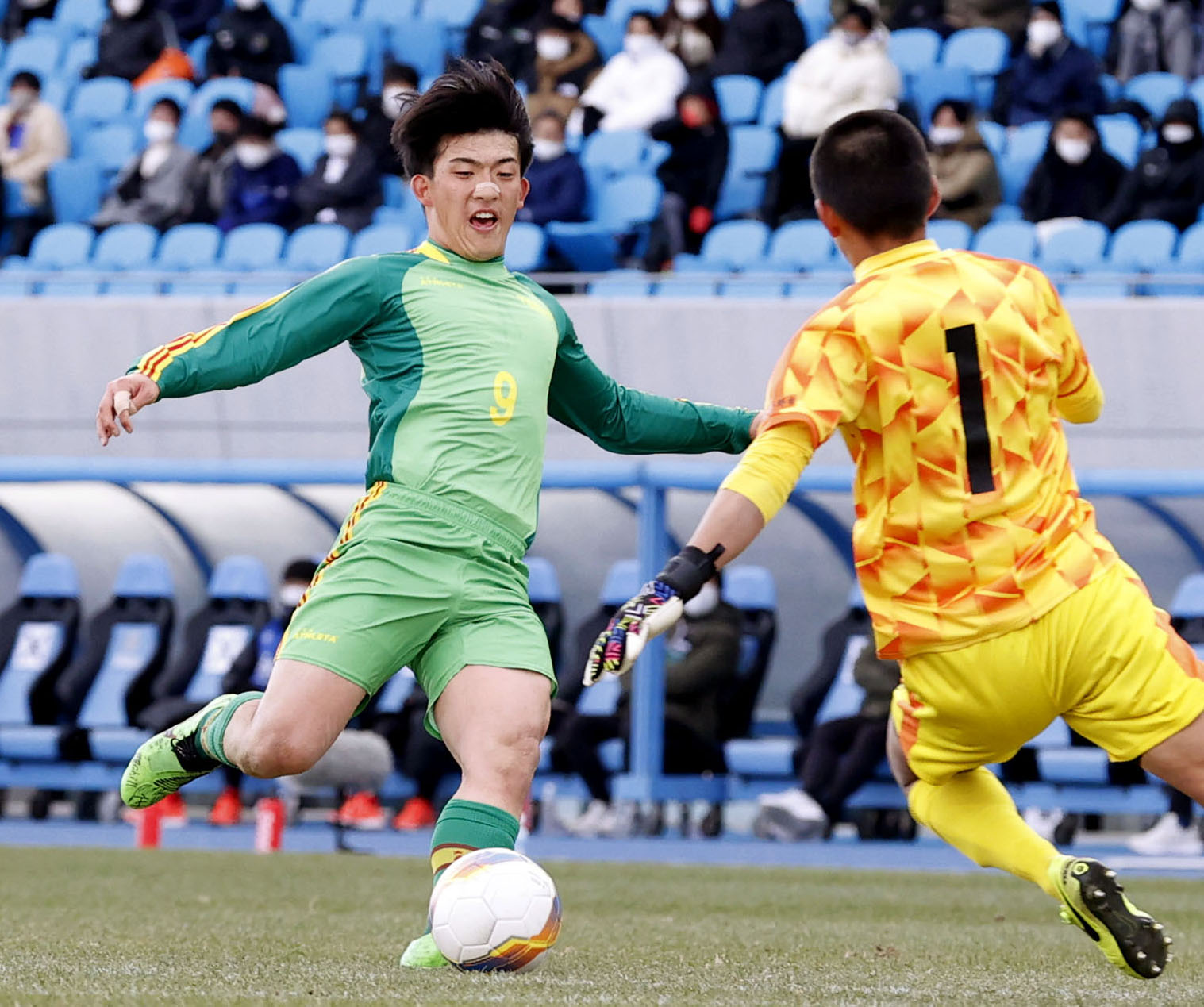 帝京長岡 渡辺が２得点 得点王になりたい 高校サッカー サンスポ