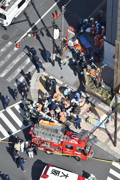 梅田 車暴走事故 運転男性 事故直前意識失う 病気などの理由か 大阪府警 産経ニュース