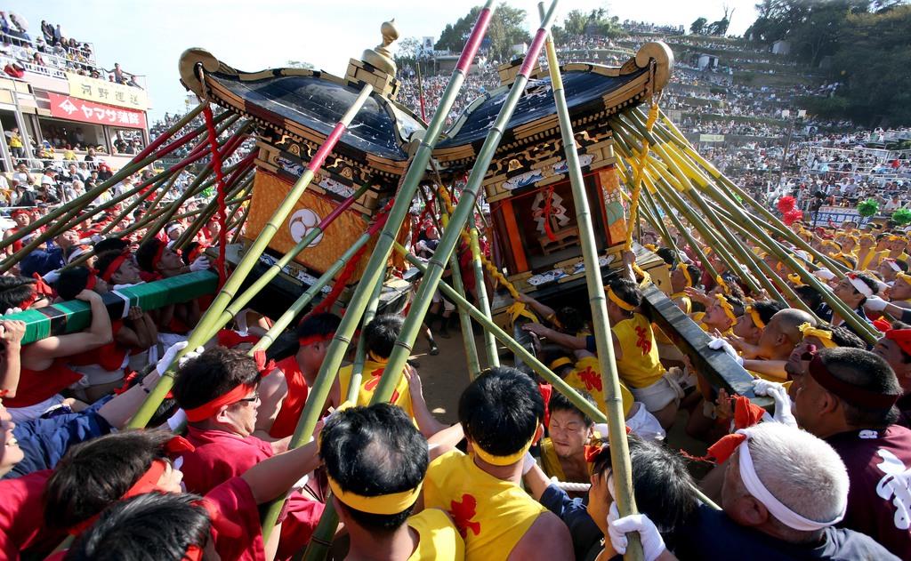 ヨッソイ 神輿激突 灘のけんか祭り 兵庫 姫路 産経ニュース