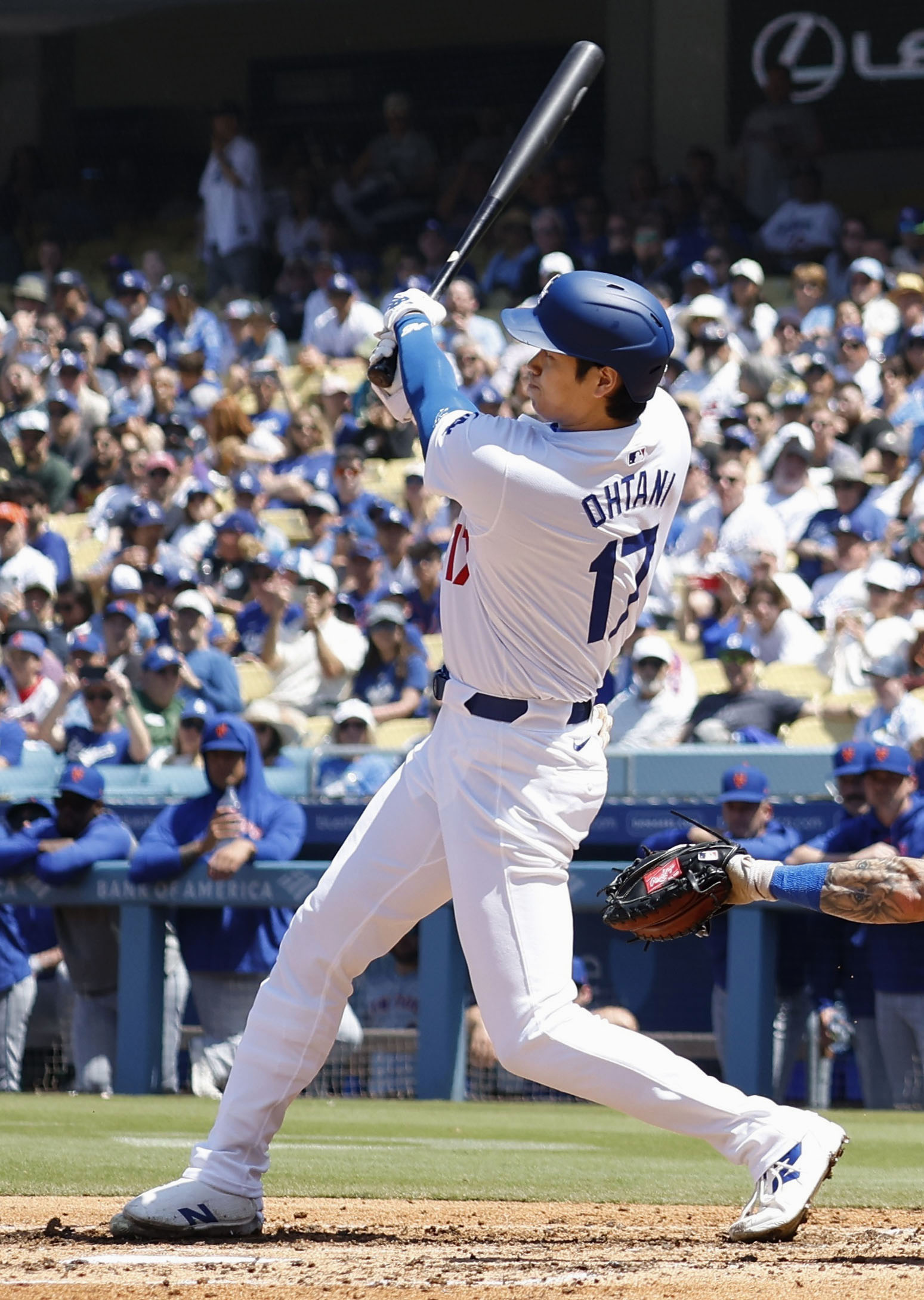 大谷翔平がメジャー176本塁打 5号2ラン 松井秀喜氏の日本選手最多