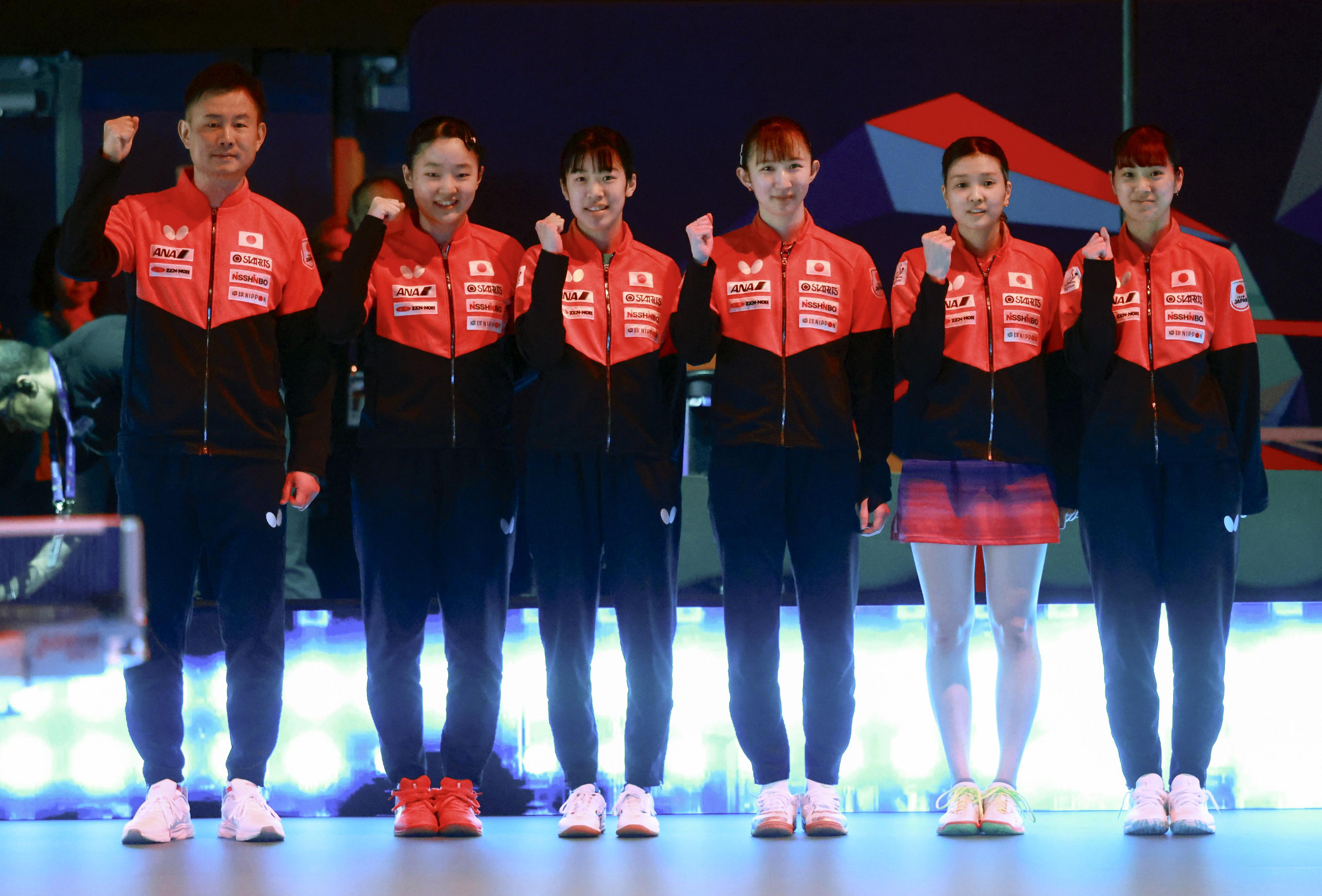 中国切手/J71/1981年/第36回世界卓球選手権大会7種目制覇/7種完/美品
