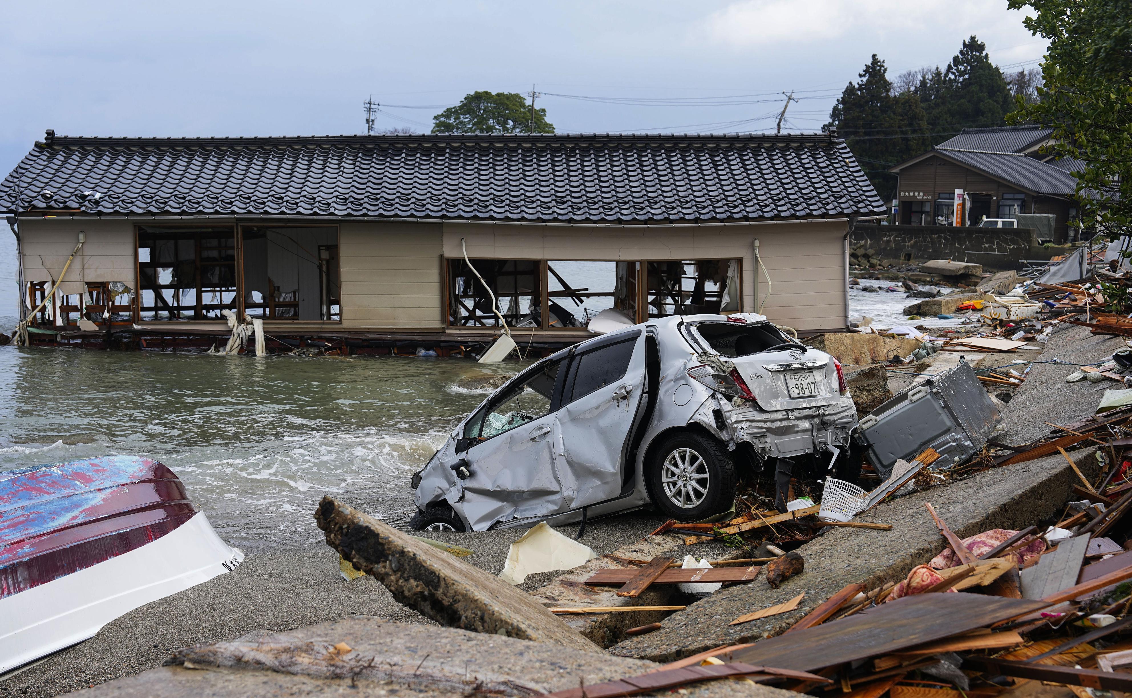 フォト】うなり上げ、迫る濁流 能登の津波「海底見えた」 - 産経ニュース