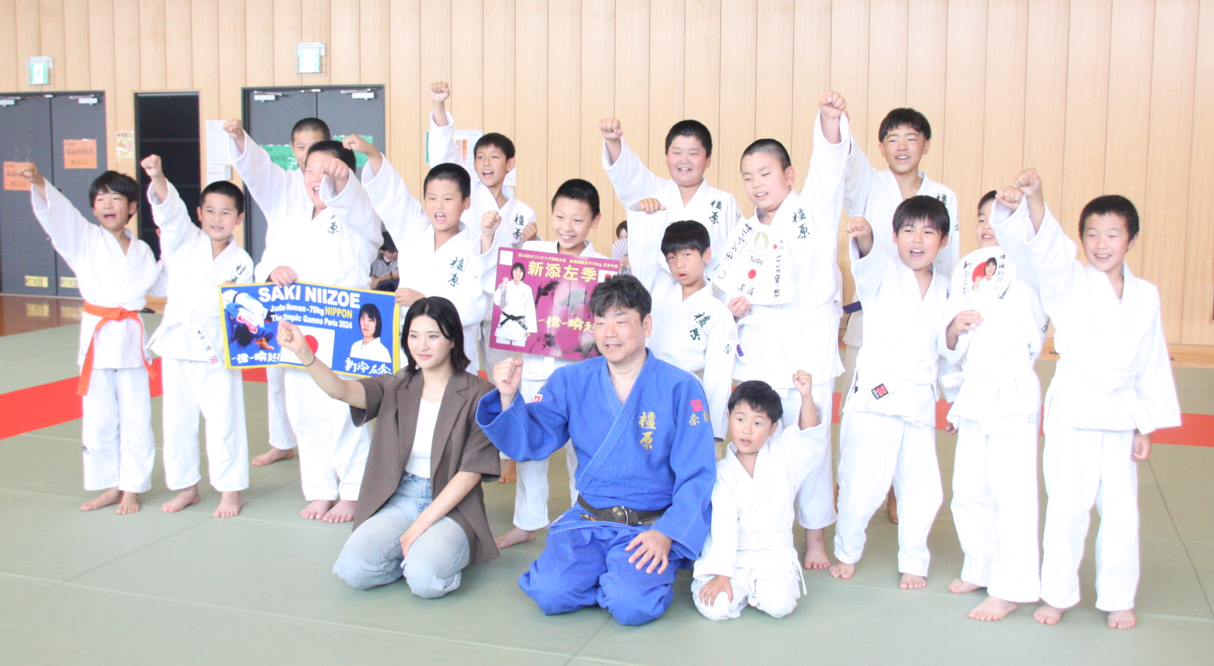 柔道女子70キロ級・新添のパブリックビューイング 31日に故郷の奈良