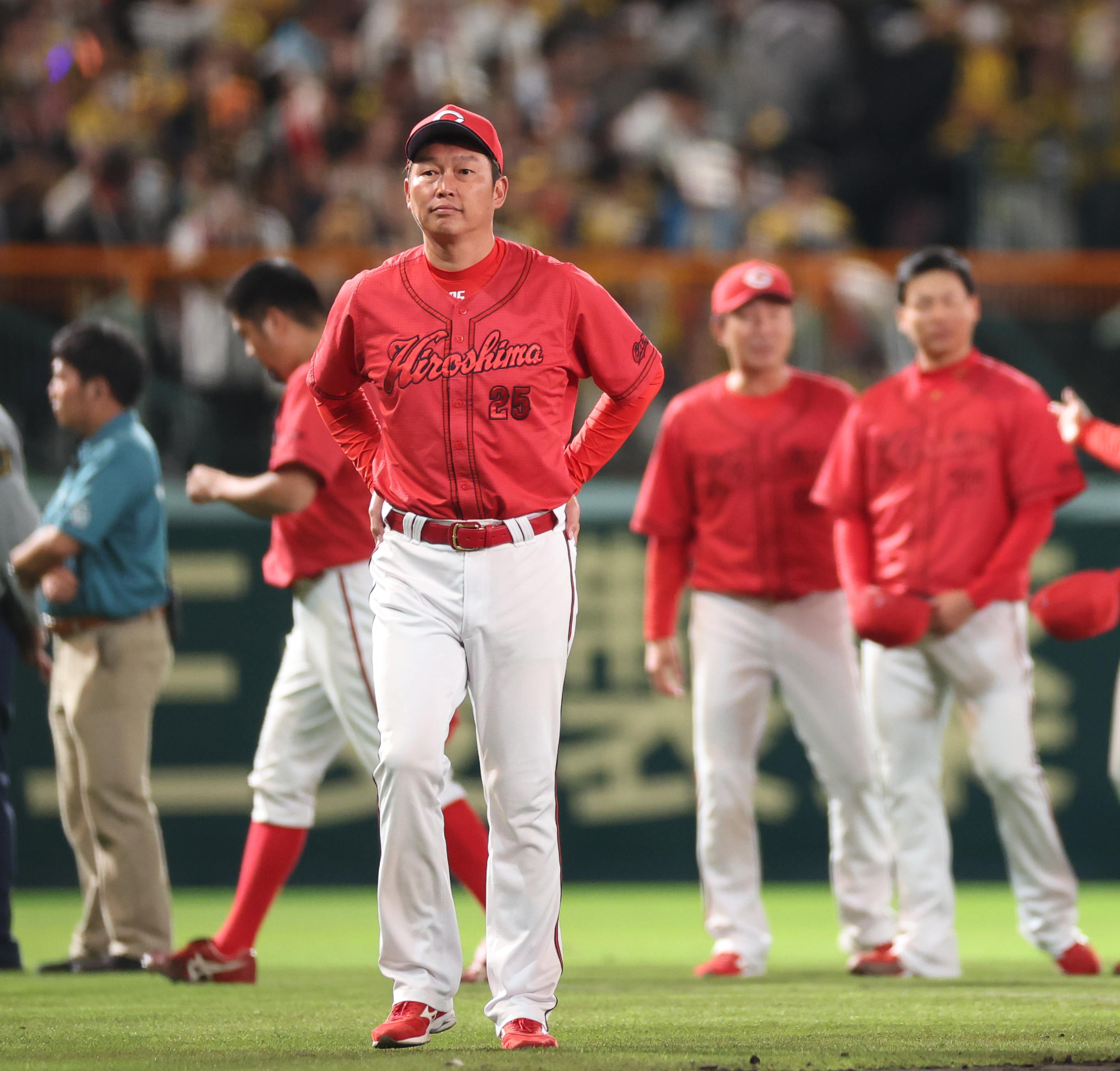 広島・新井監督、終戦も「３試合とも良い試合だった」