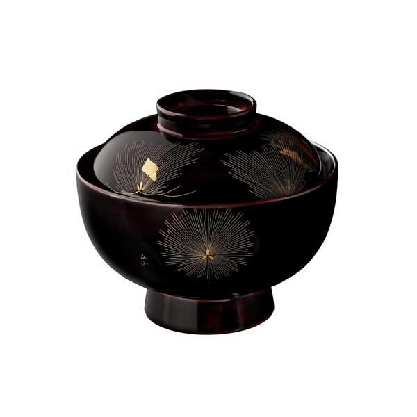 宮内庁御用達 越前漆器丸山久右衛門の特注雑煮椀を50個限定で（1/2