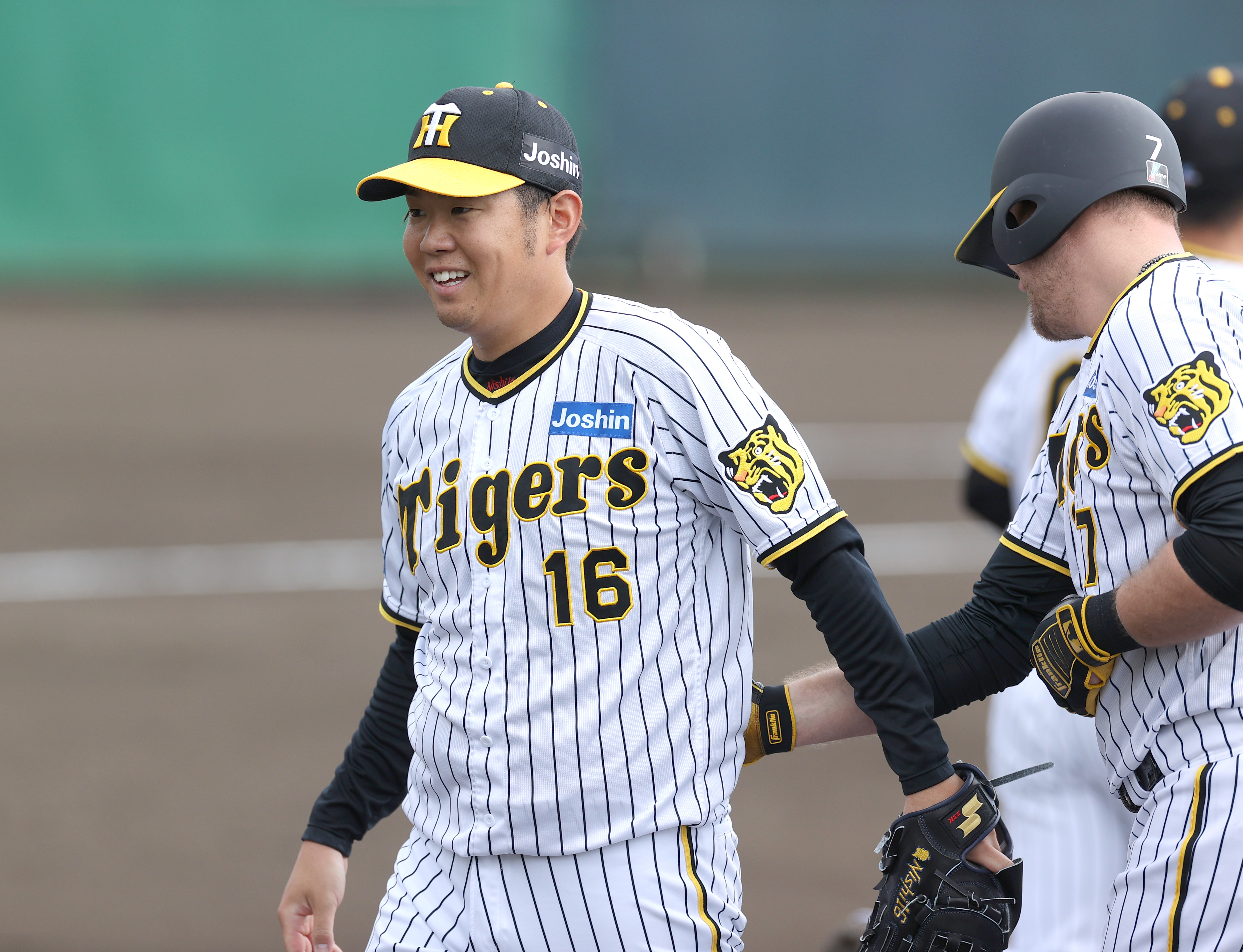 阪神・西勇輝、肉体改造に手応え「ビッグ、ビッグ、ビッグ」シート打撃