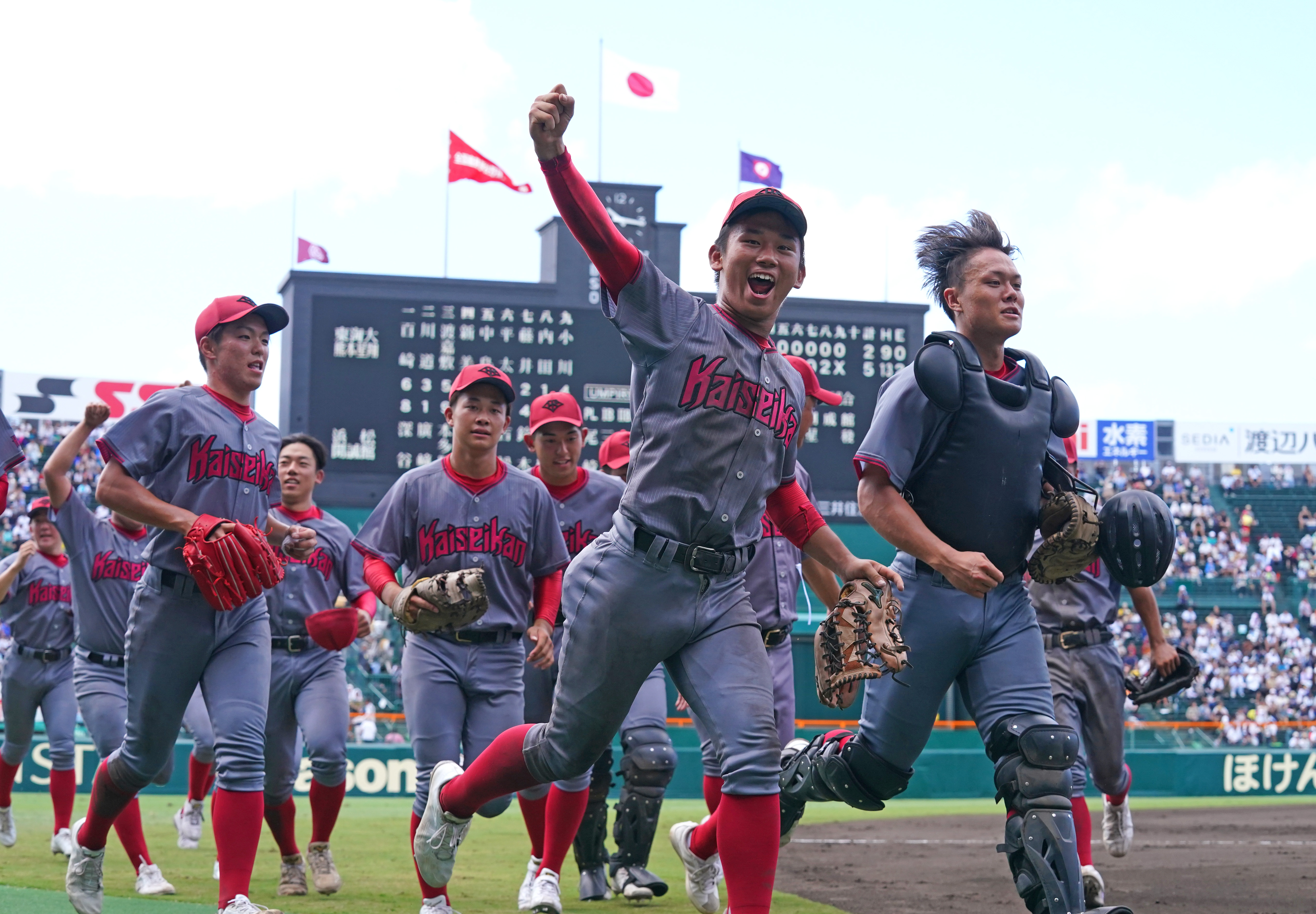 甲子園】浜松開誠館、甲子園初陣１勝 佐野監督「家康公のように天下取る」（1/2ページ） - サンスポ