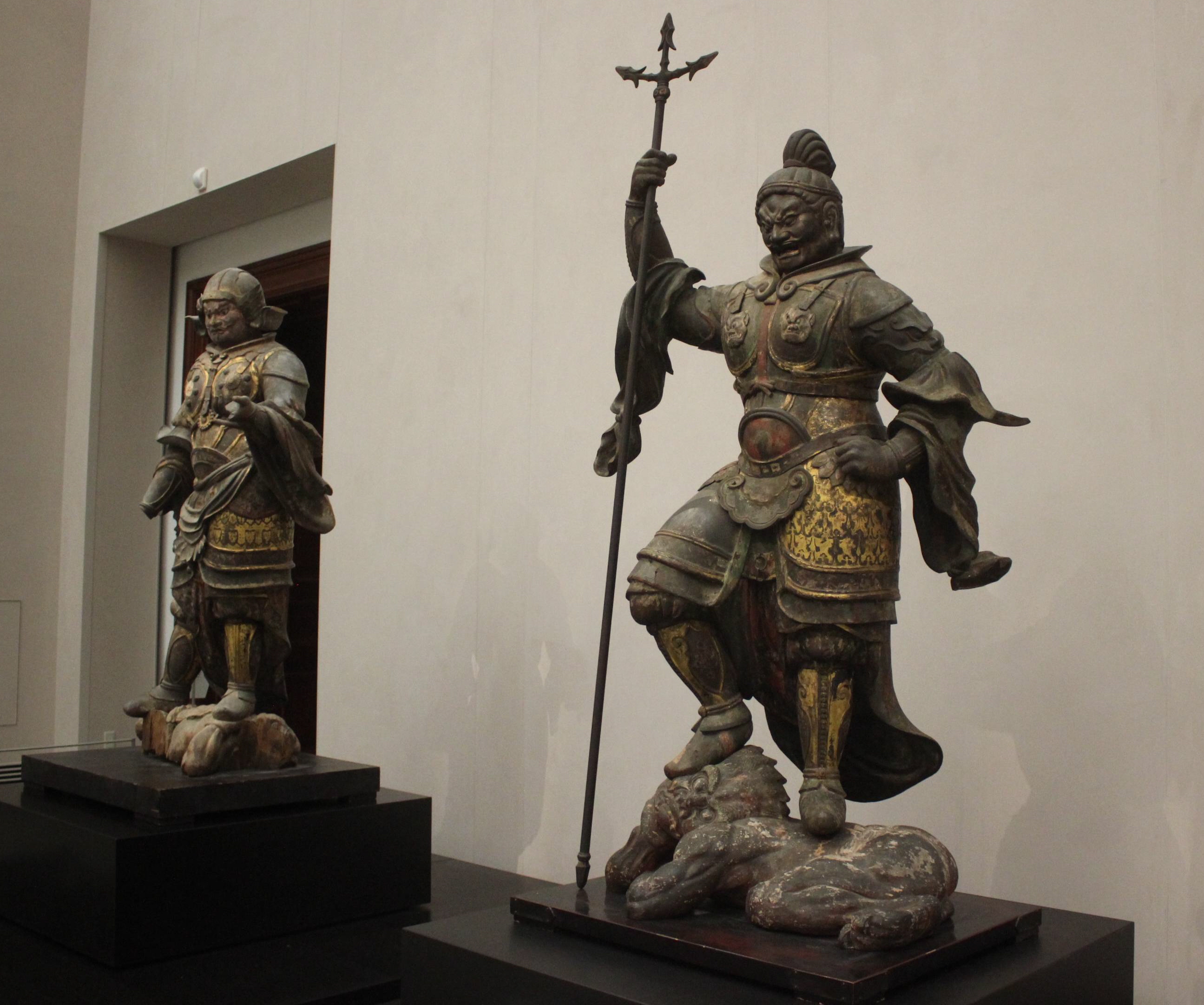 奈良・興福寺に伝来の四天王像が28年ぶり一堂に 修理終え、奈良国立