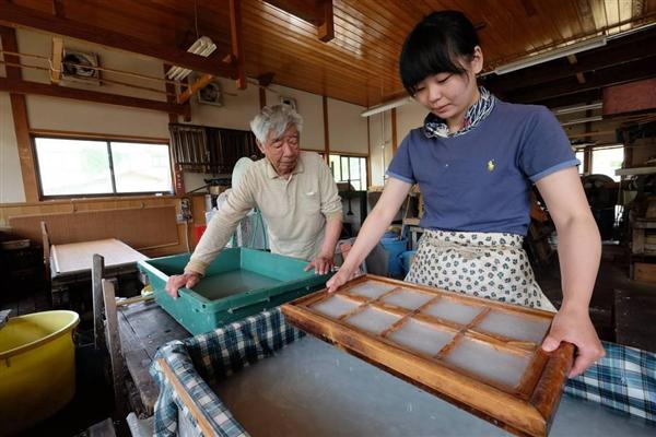 東秩父物語（2）】無形文化遺産「細川紙」 人の心を「手漉き」に込め