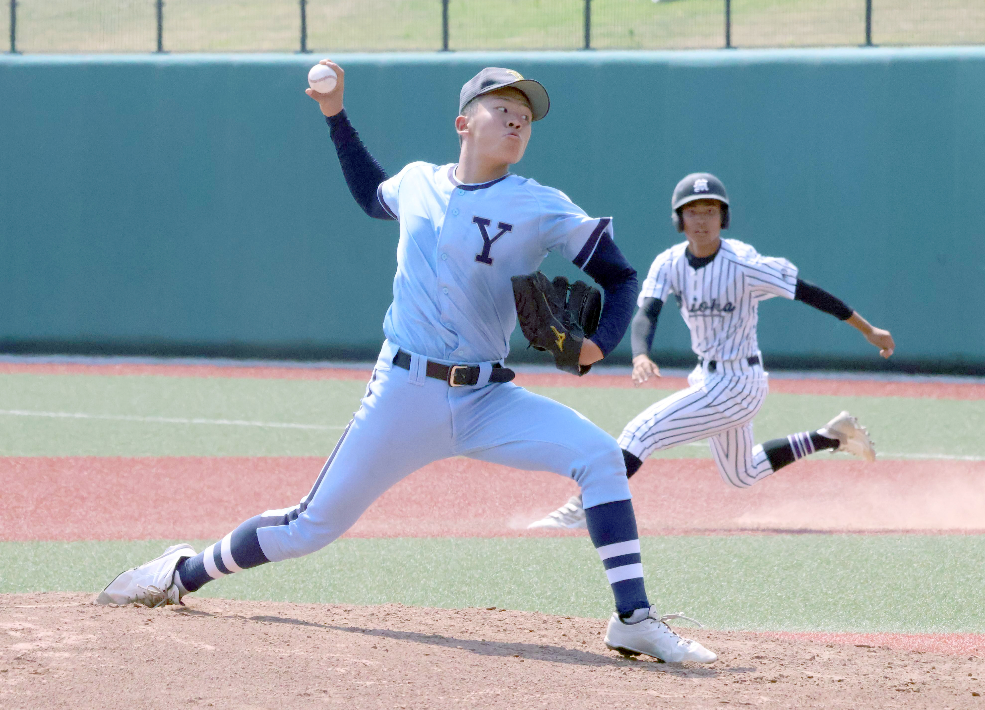 横浜商業 ユニフォーム 横浜商 Y校 高校野球 甲子園 ユニホーム - 応援グッズ