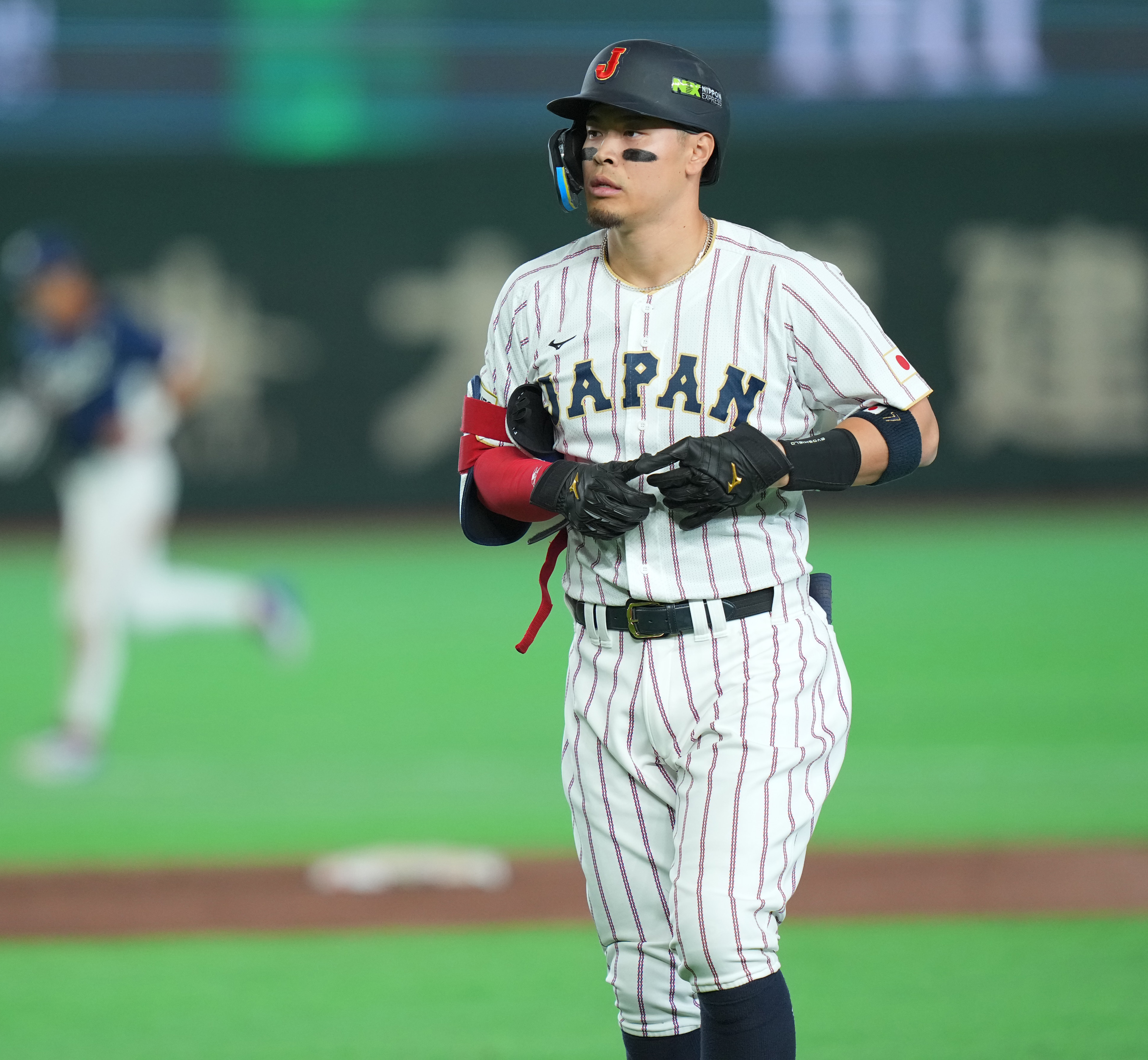 阪神タイガース 佐藤輝明 侍ジャパン 日本代表 ユニフォーム ホーム 背