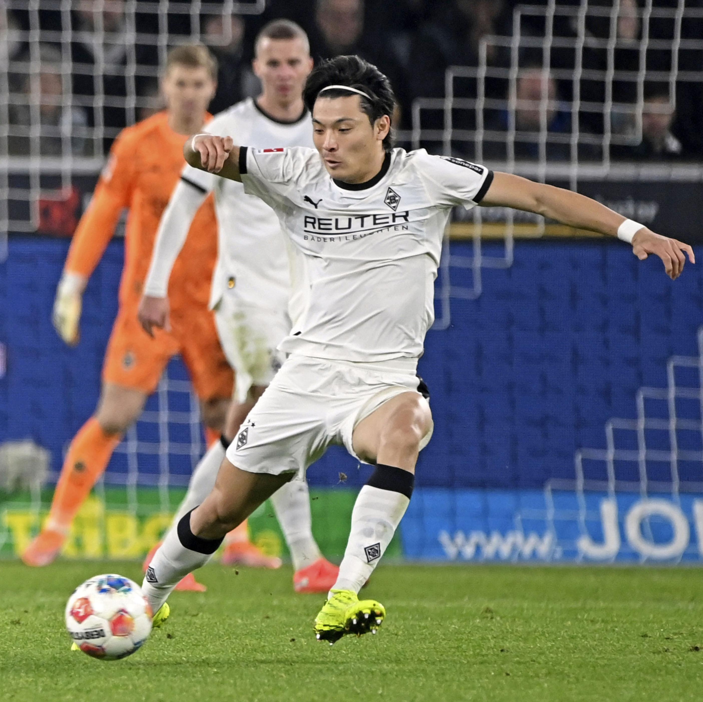 ボルシアMGの町野修斗は後半途中から出場 サッカーのドイツ1部リーグ