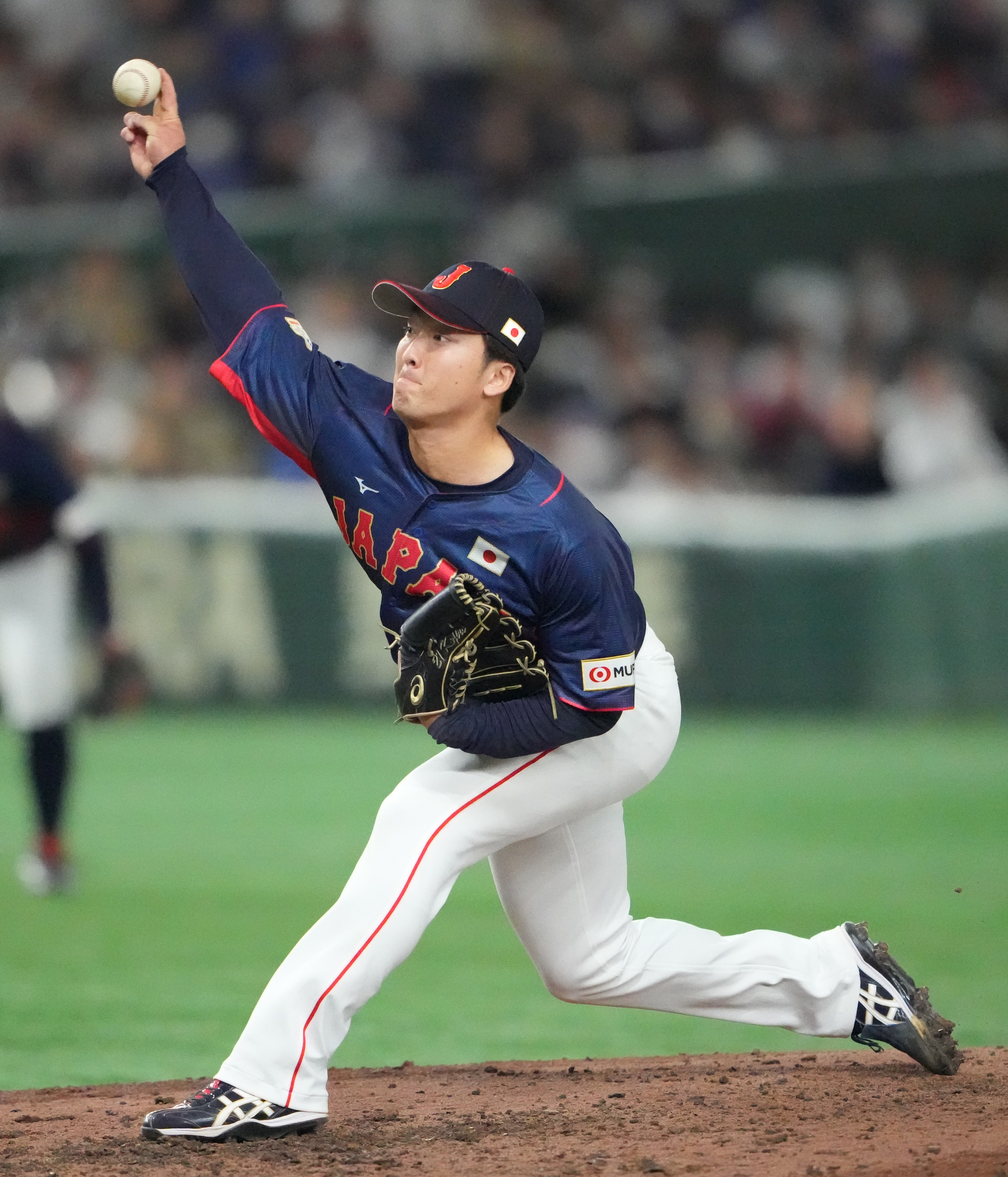 侍ジャパン・吉村貢司郎、今大会初登板で打者５人をパーフェクト