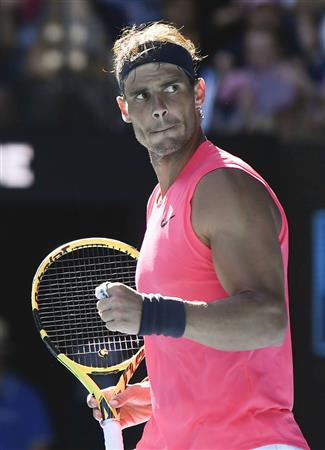 ナダル ４回戦進出 スペイン勢対決を１時間半で制す 全豪テニス サンスポ