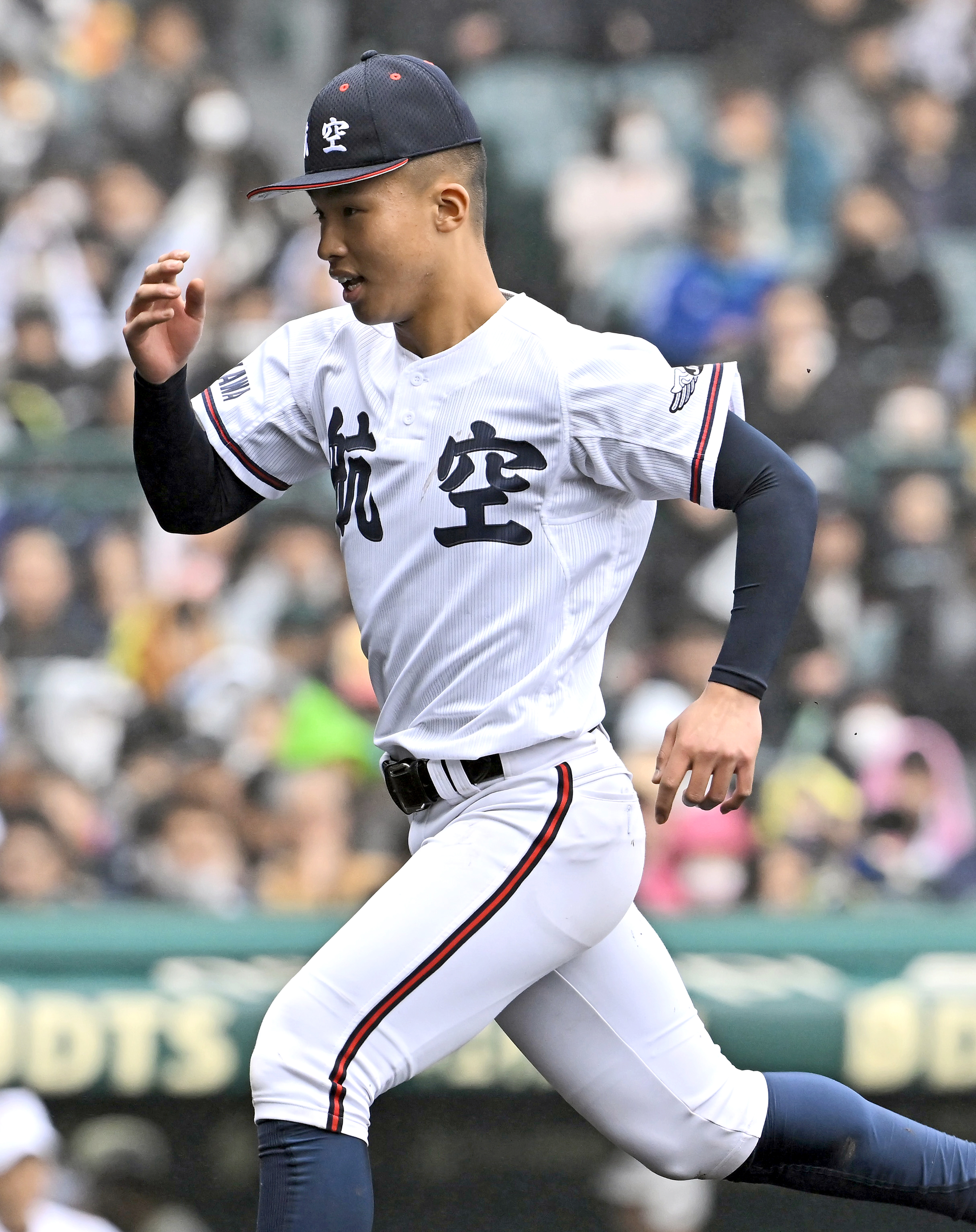 命の恩人」孫の雄姿見守る 選抜高校野球、被災地から出場の日本航空