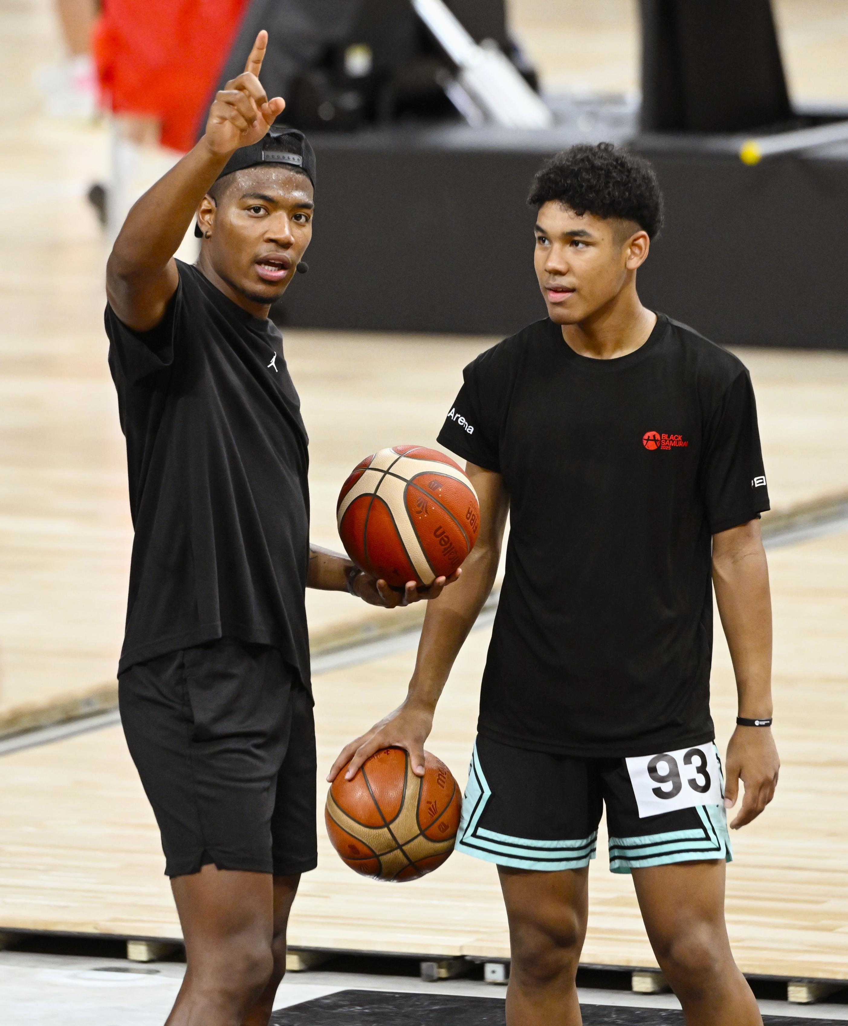 バスケ八村塁のキャンプに白谷柱誠ジャックら参加 日本協会と合同
